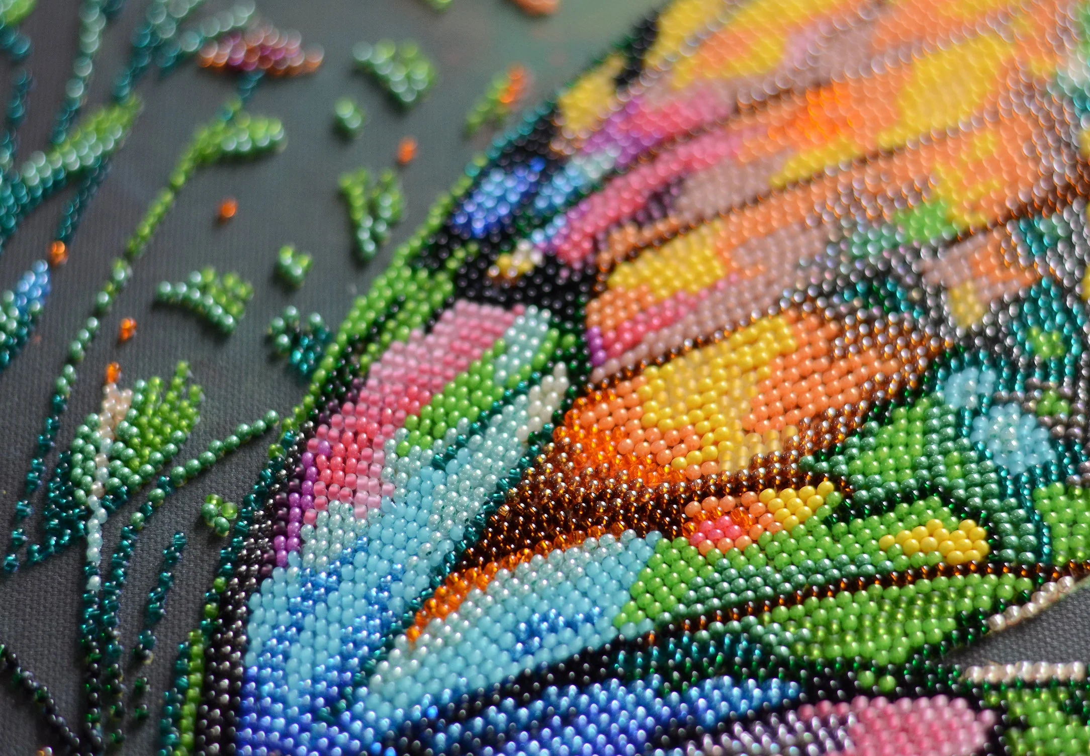 Main Bead Embroidery Kit - Shades of Summer AB-947 - Image 2