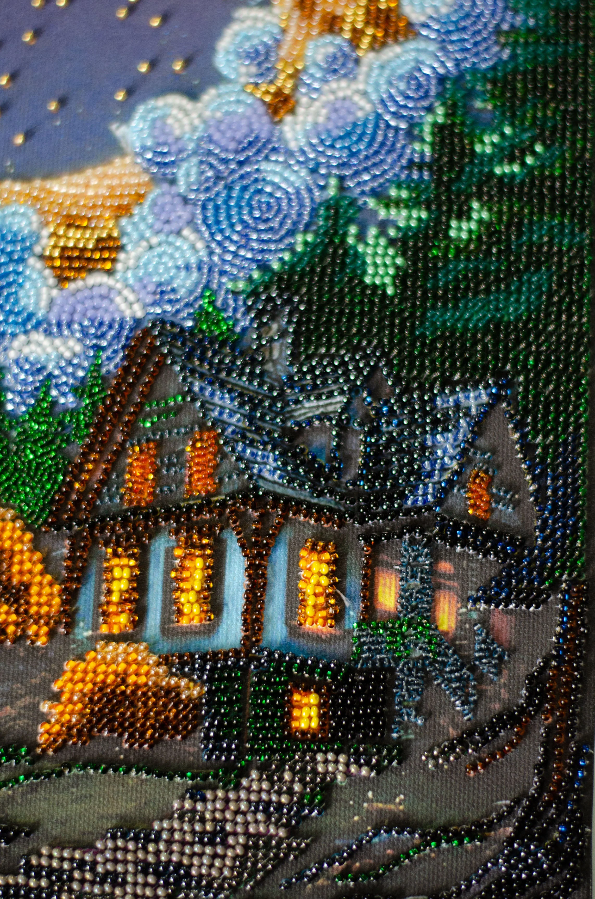 Main Bead Embroidery Kit - Silent Night AB-948 - Image 4