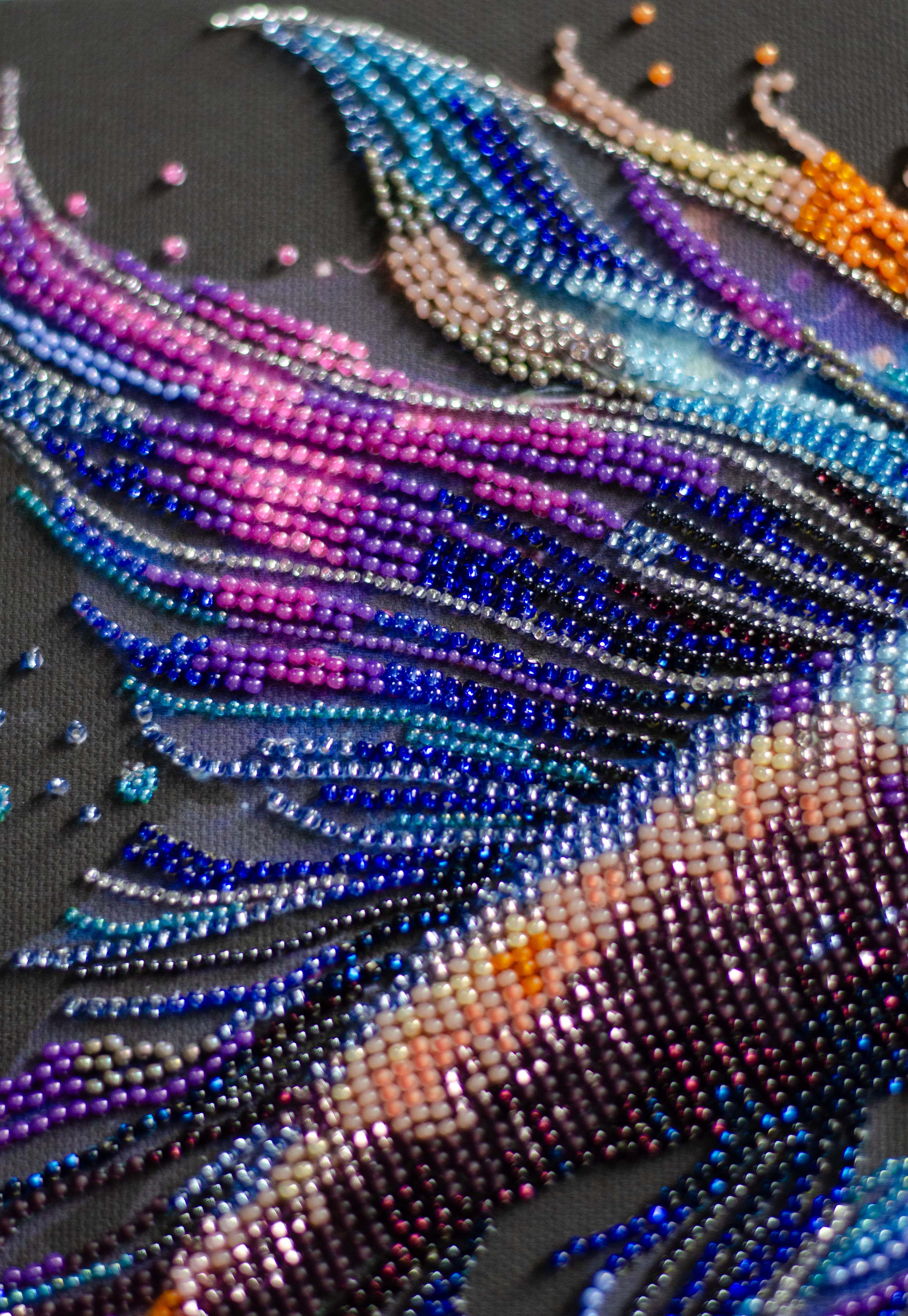 Main Bead Embroidery Kit - Waves of Color AB-946 - Image 5