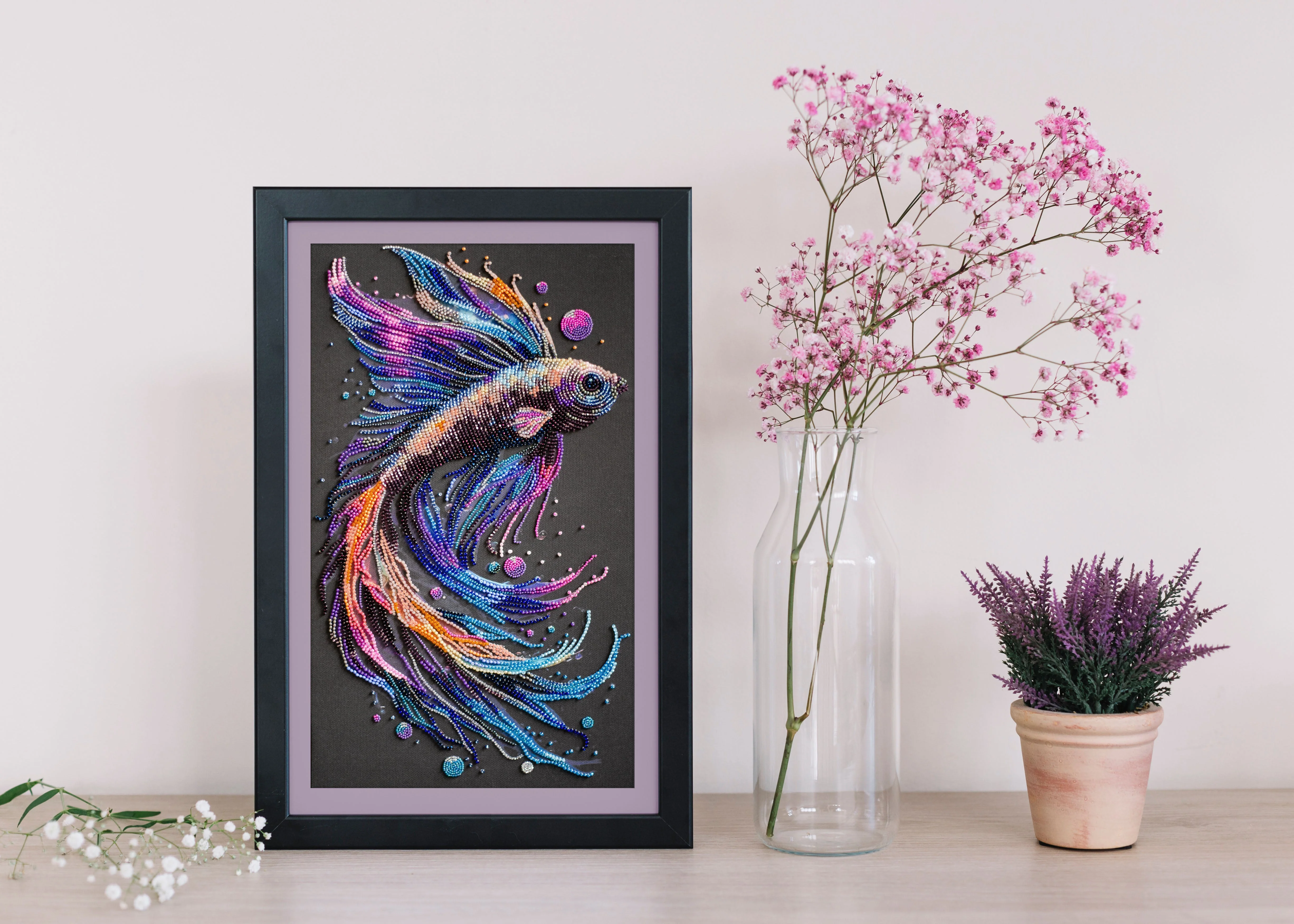 Main Bead Embroidery Kit - Waves of Color AB-946 - Image 6