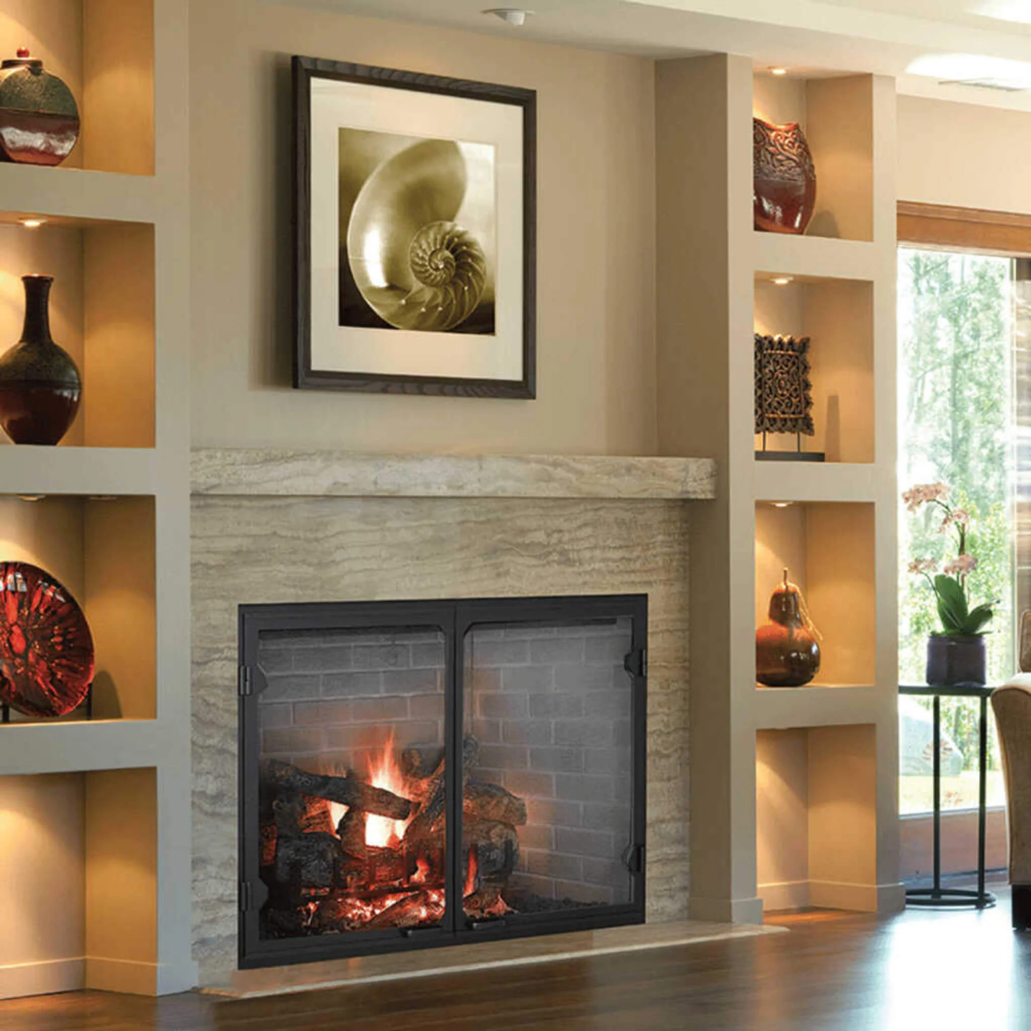 Majestic Biltmore Radiant 42-Inch Open Wood Burning Fireplace [SB80] (SAK82415) - Image 3