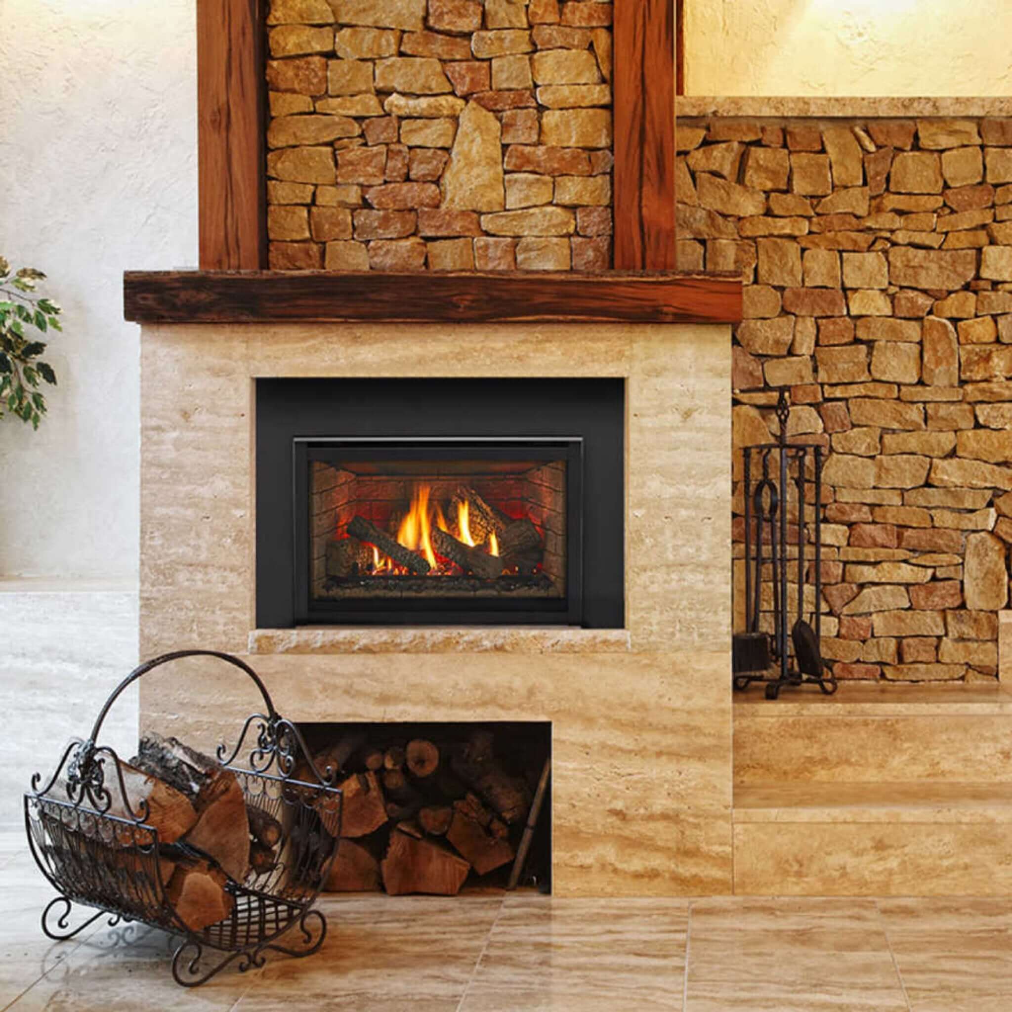 Majestic Meridian 42-Inch Platinum Natural Gas Fireplace [MER42PN] (SAK51823) - Image 3