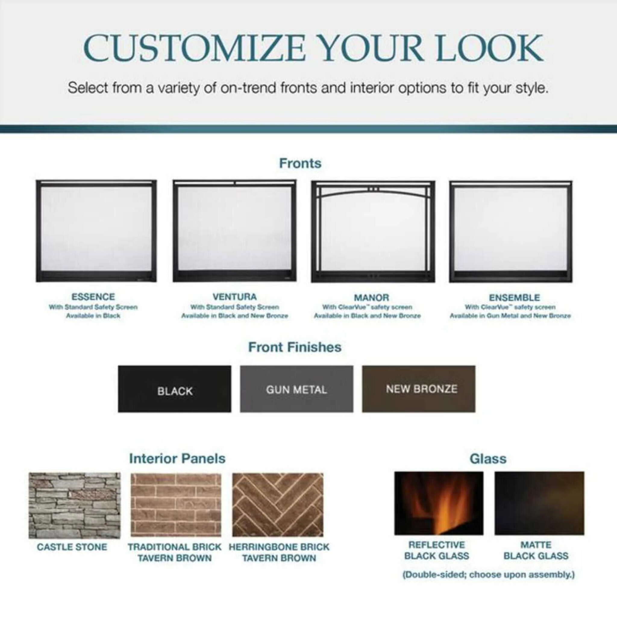 Majestic Meridian 42-Inch Platinum Natural Gas Fireplace [MER42PN] (SAK51823) - Image 7