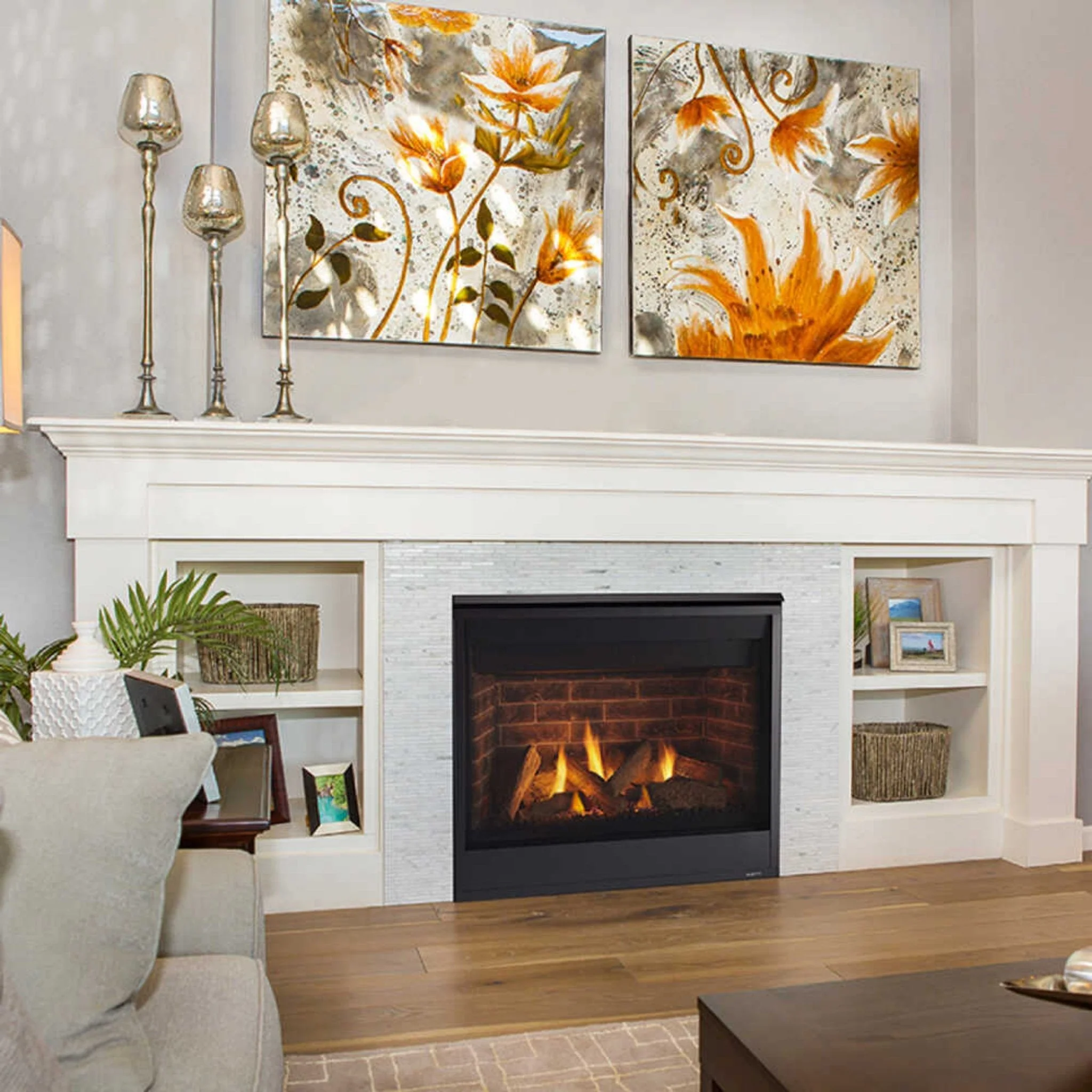 Majestic Quartz 42-Inch Direct Vent Natural Gas Fireplace [QUARTZ42IFTN] (SAK16572) - Image 3