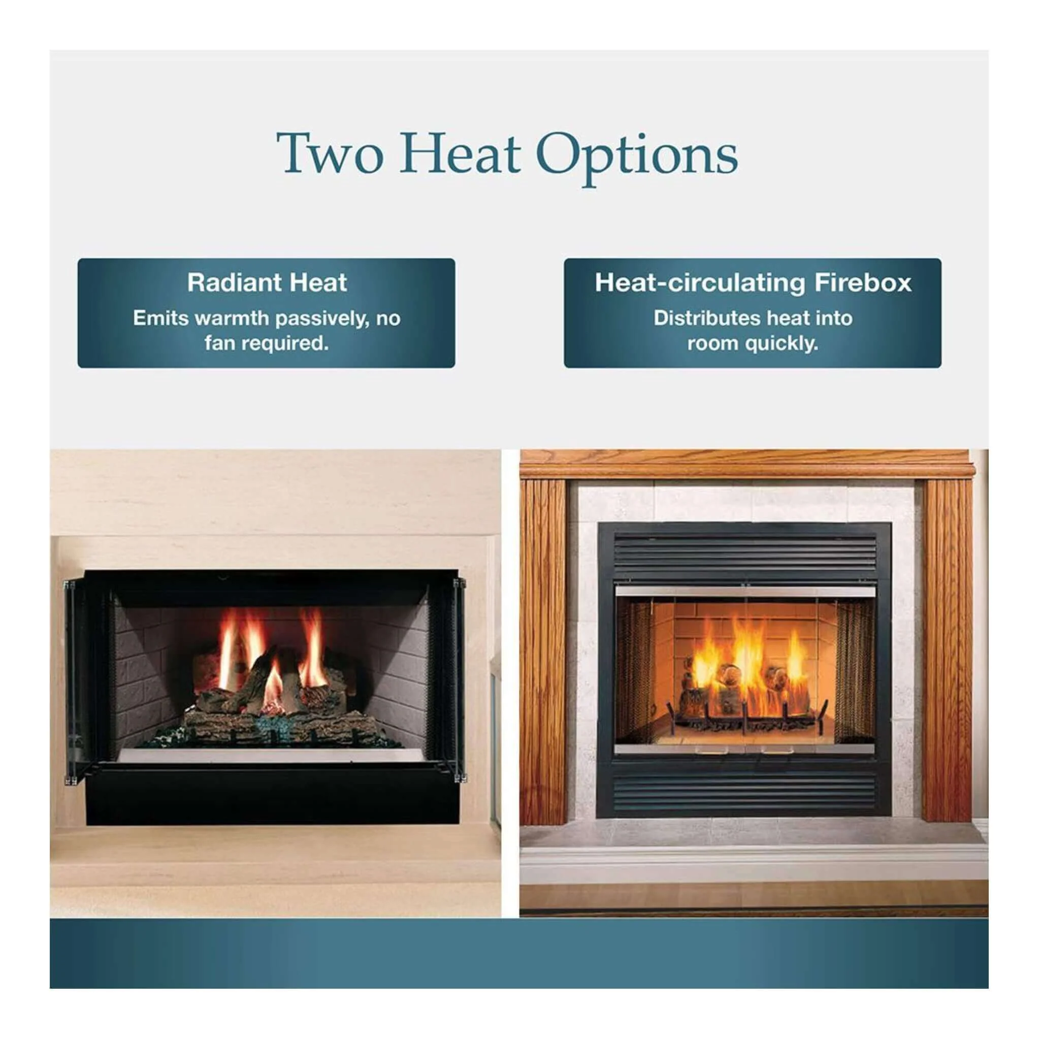 Majestic Sovereign 42-Inch Black Wood Burning Fireplace [SA42R/C] (SAK59347) - Image 8