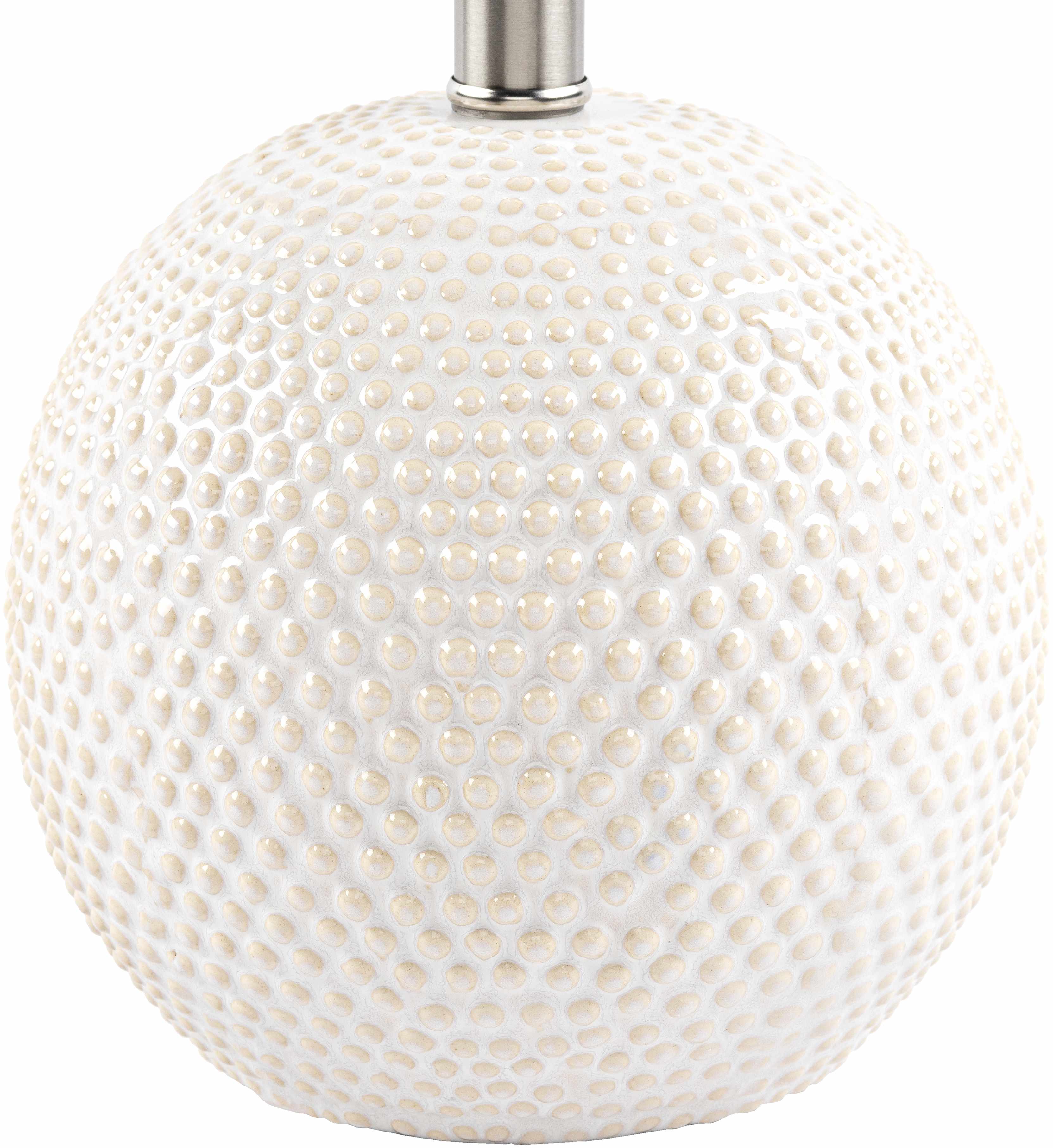 Manaloal Beige Textured Table Lamp - Image 4