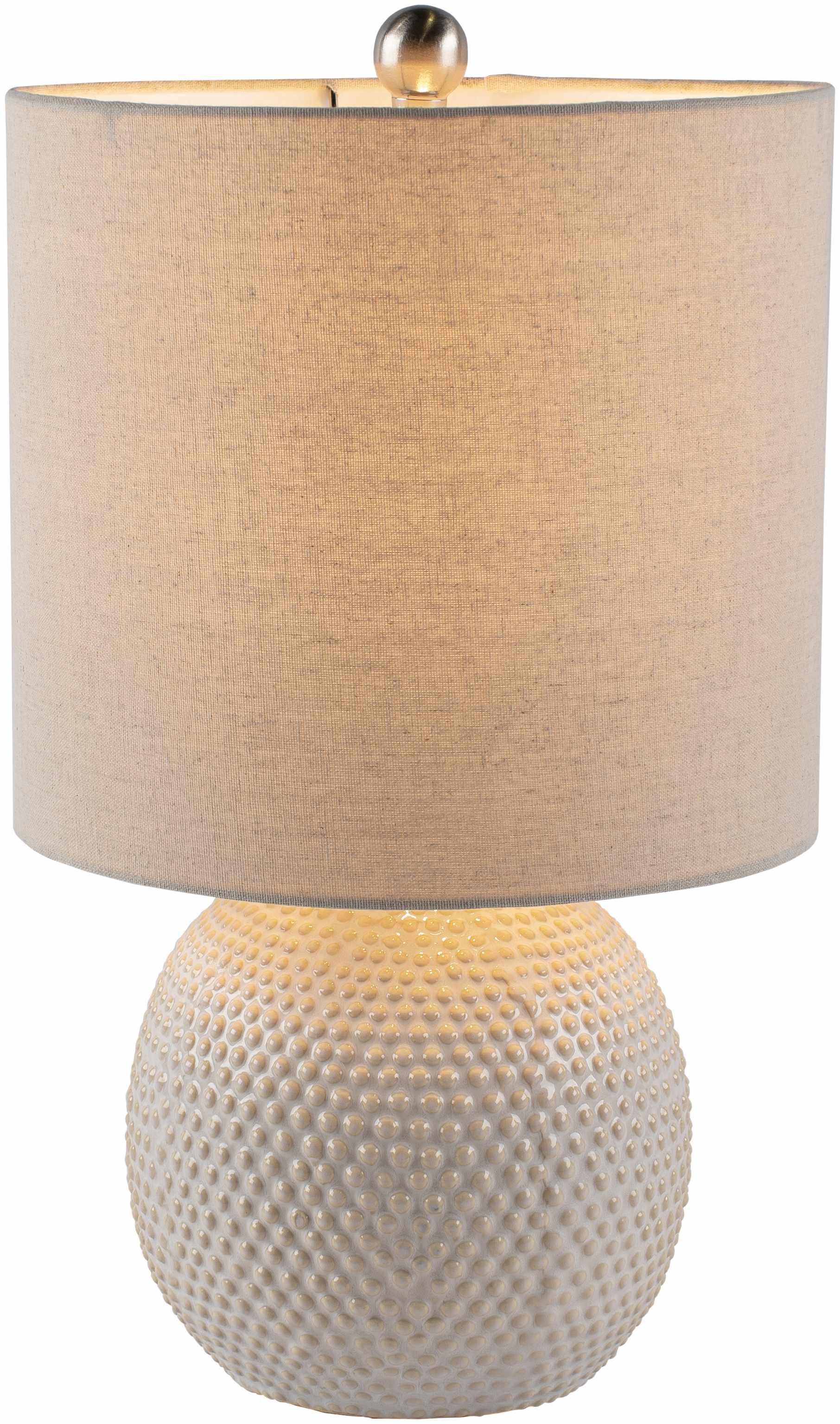 Manaloal Beige Textured Table Lamp - Image 9