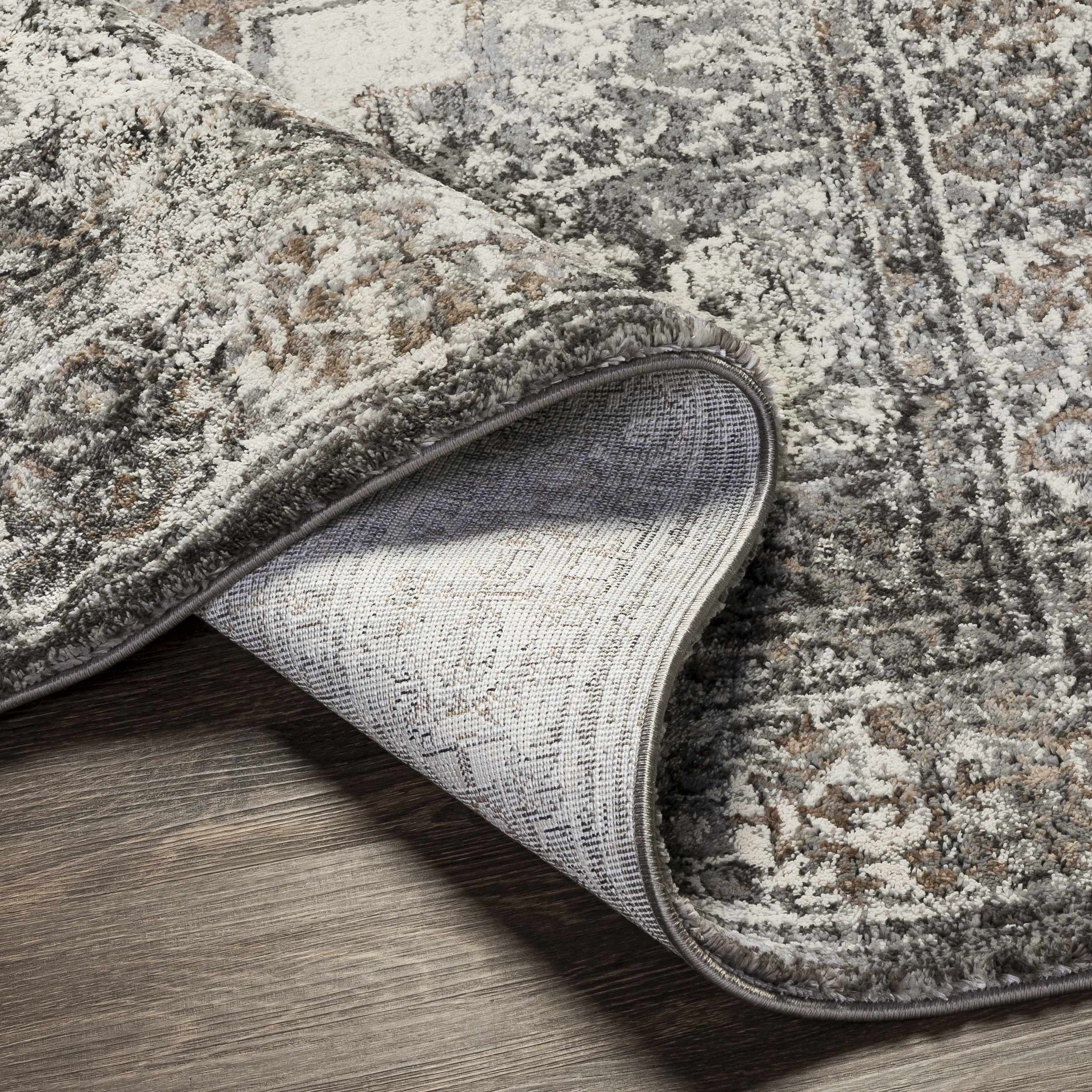 Manaring Charcoal Luxe Thick Area Rug - Clearance - Image 5