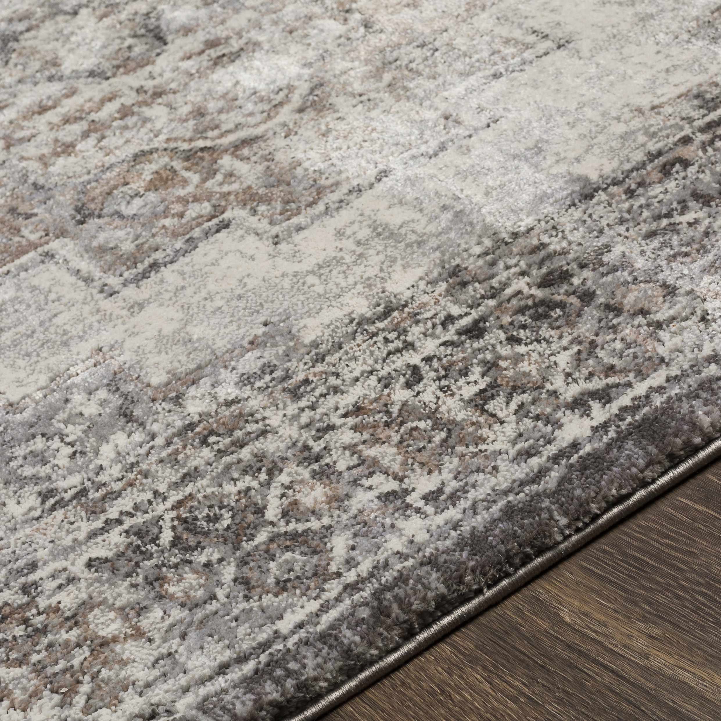 Manaring Charcoal Luxe Thick Area Rug - Clearance - Image 7