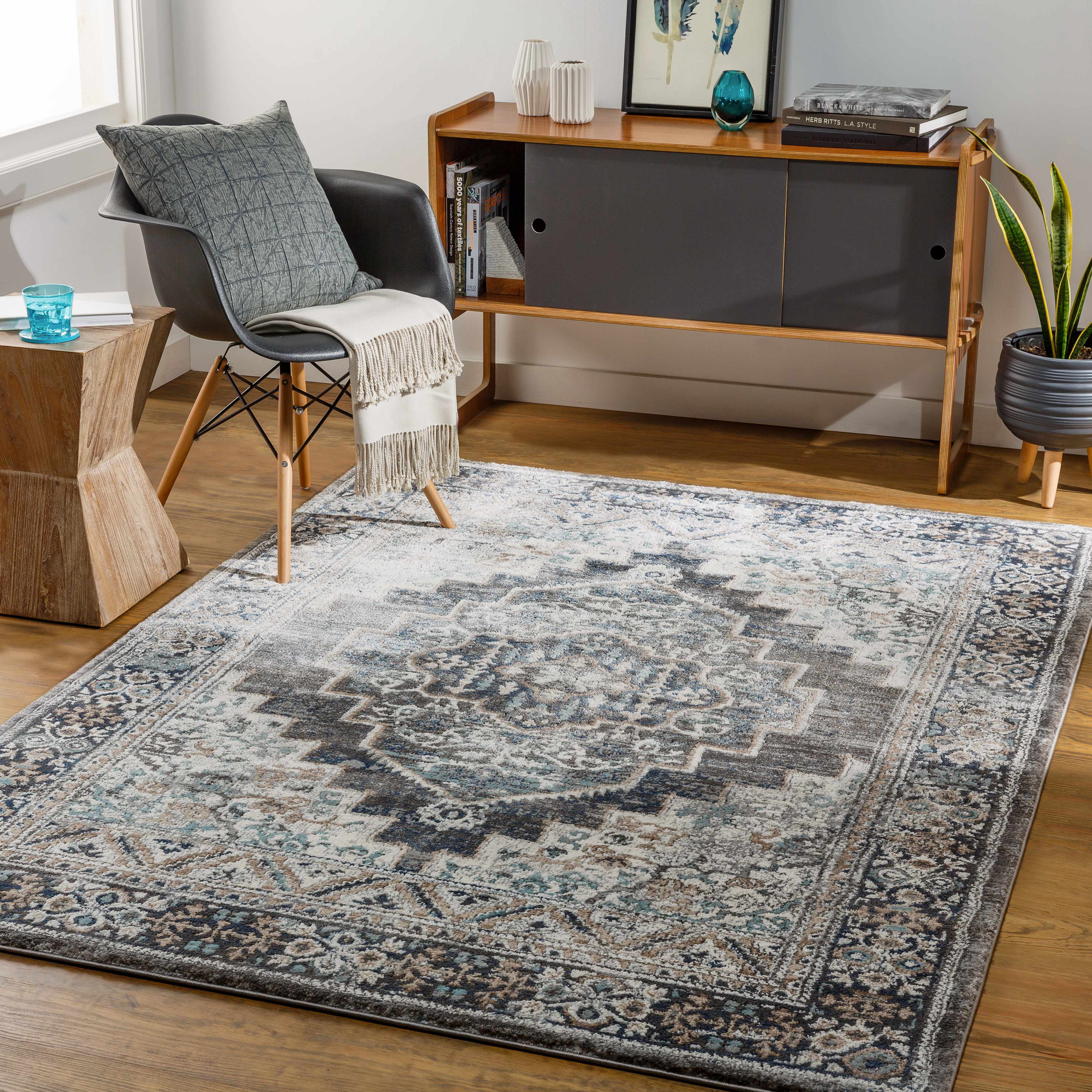 Manaring Luxe Thick Area Rug - Image 2