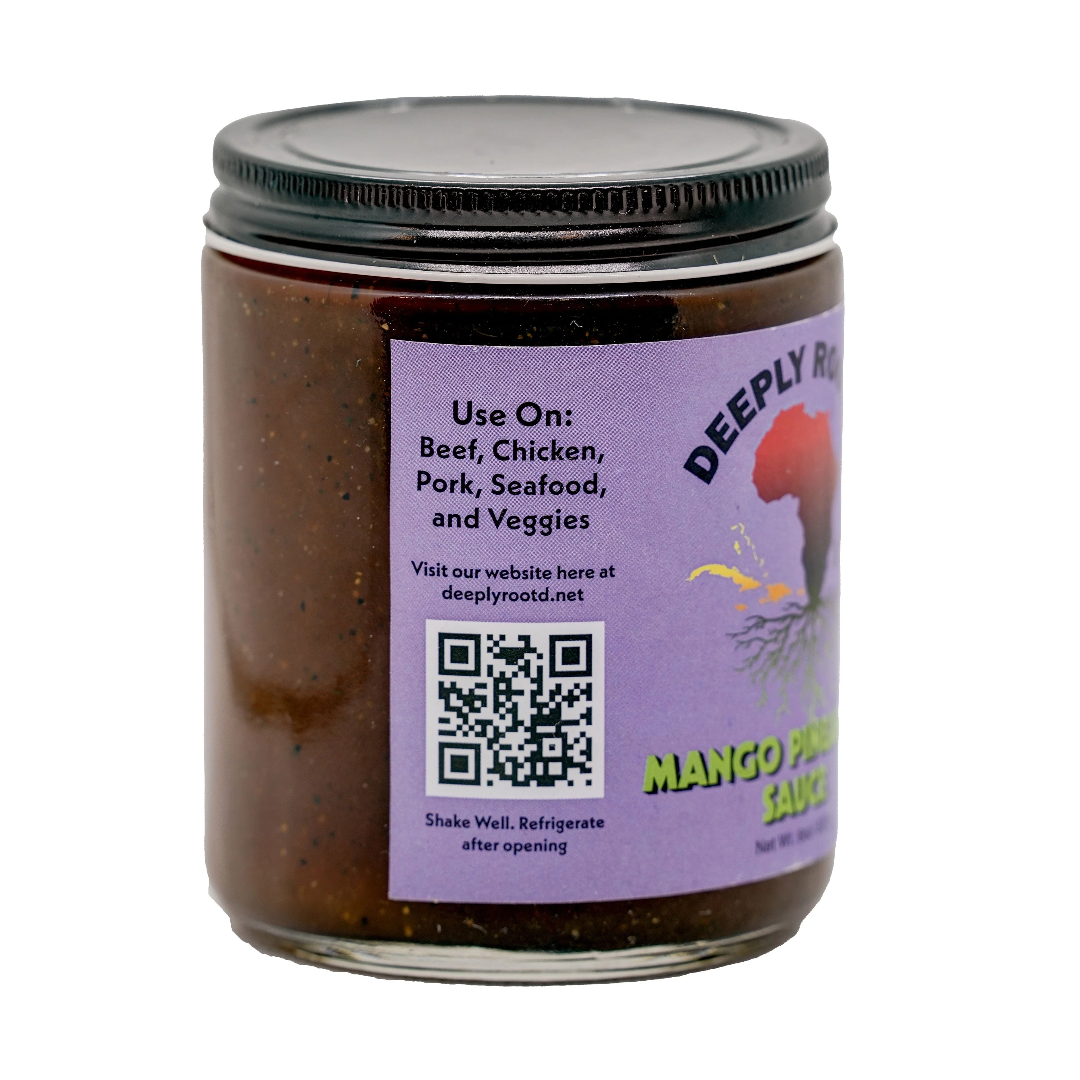 Mango Pineapple Sauce | Pack of 3 | 8 oz | Deeply Root'd - Image 3