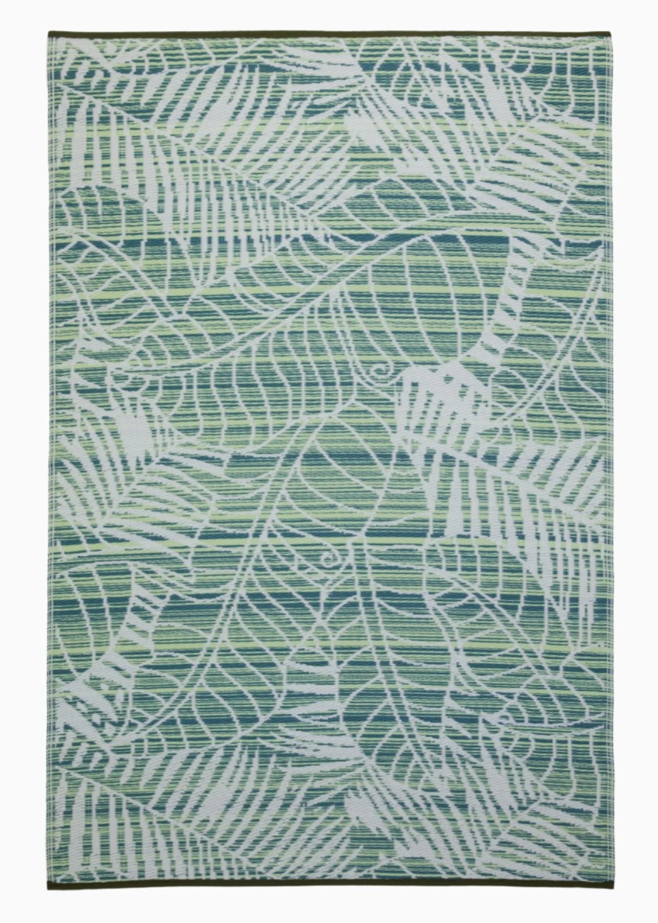 Manila - Green Outdoor Rug for Patio FINAL SALE - Image 2