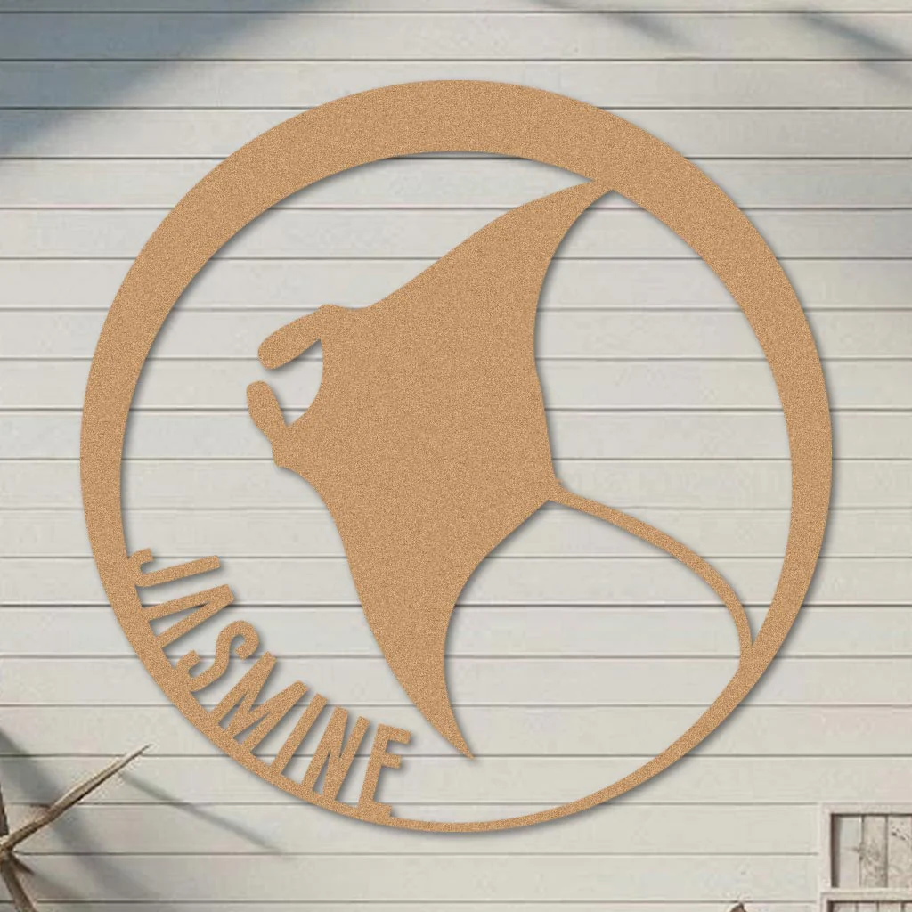 Manta Ray Name Sign - Image 3