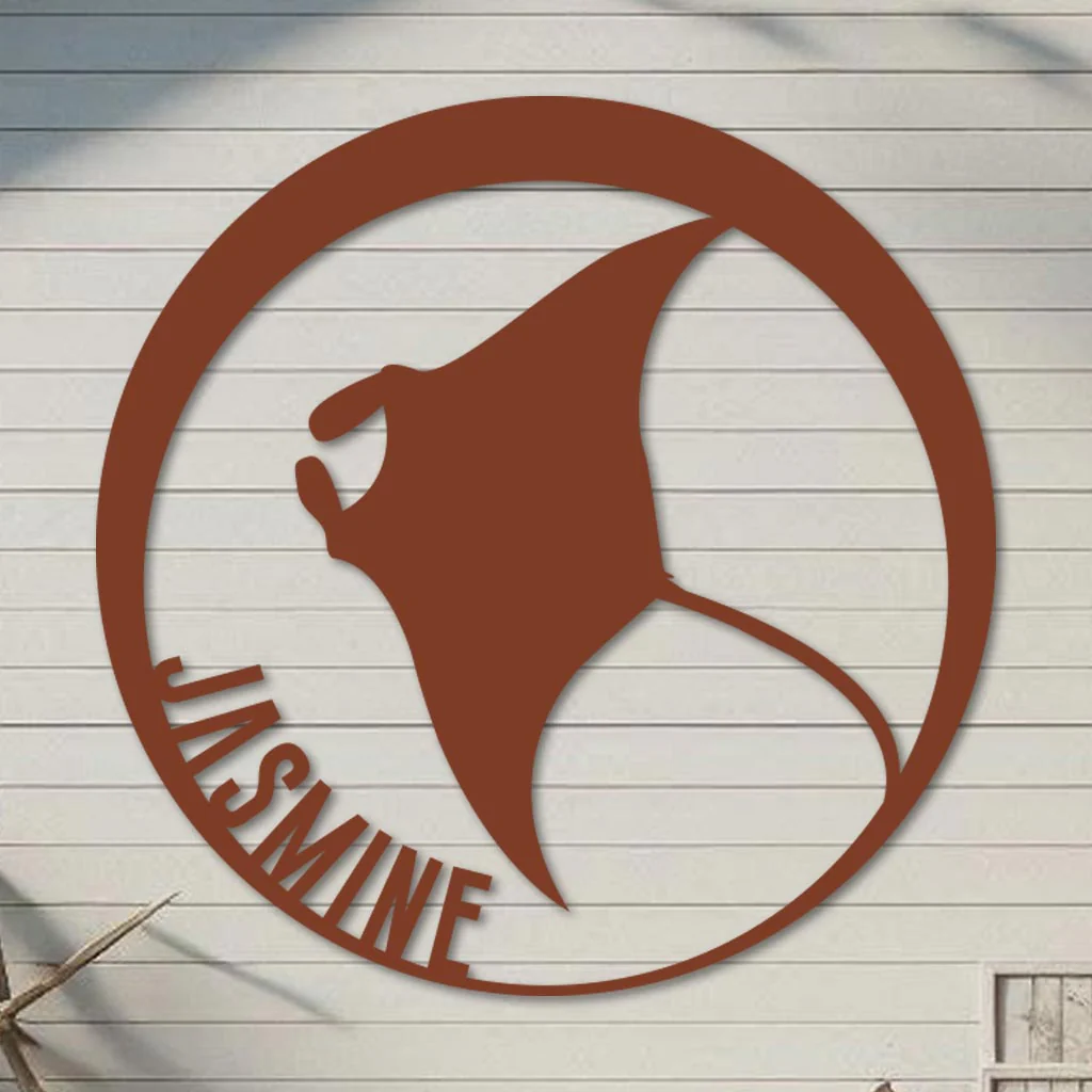 Manta Ray Name Sign - Image 4