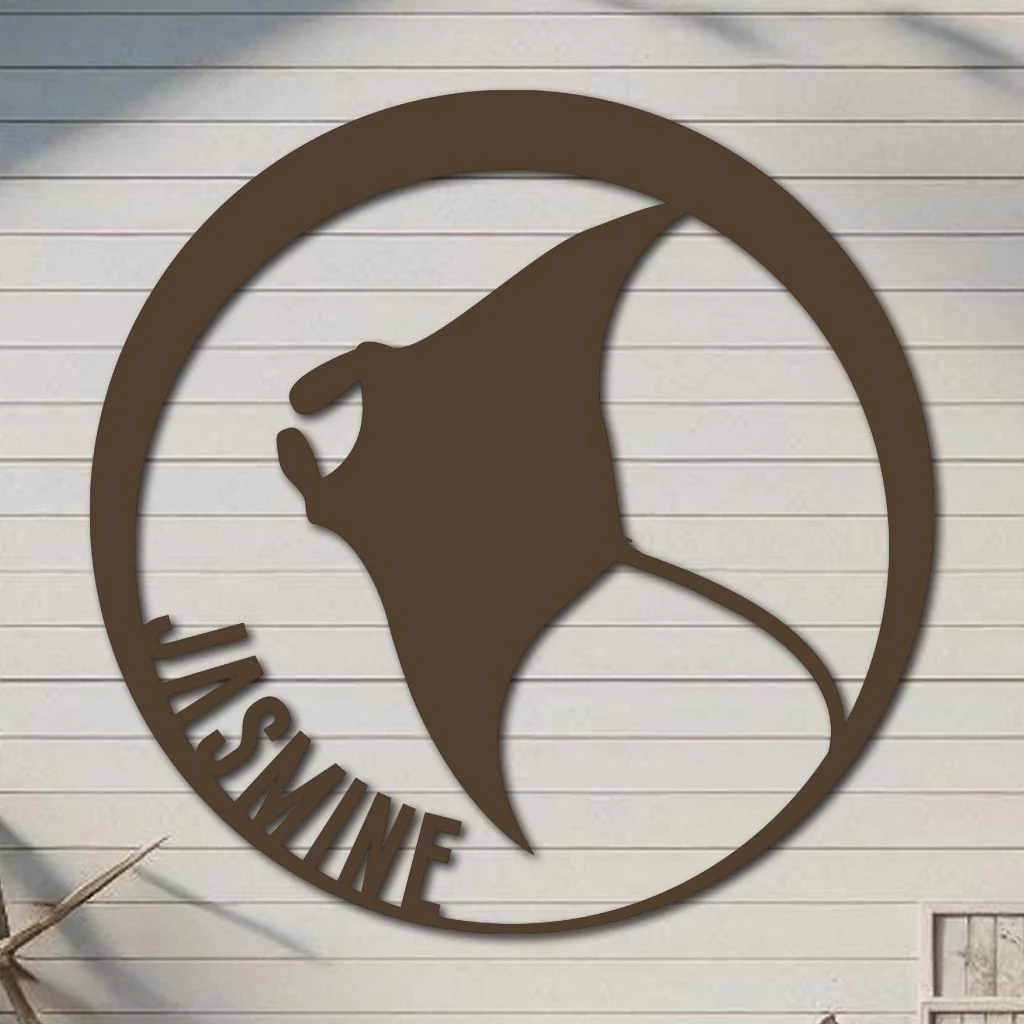 Manta Ray Name Sign - Image 5