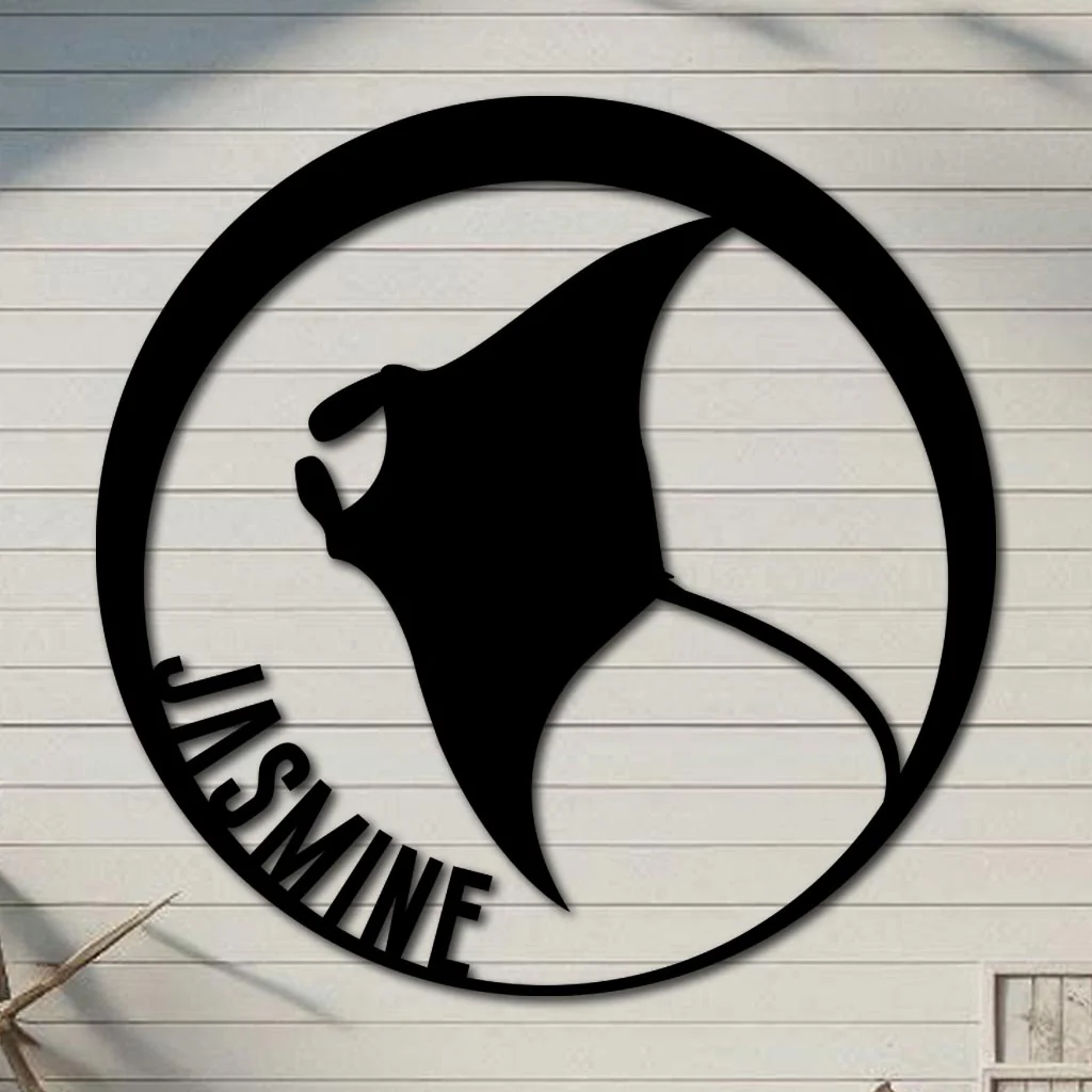 Manta Ray Name Sign - Image 6