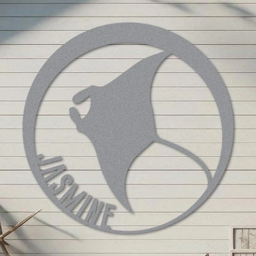 Manta Ray Name Sign - Image 7