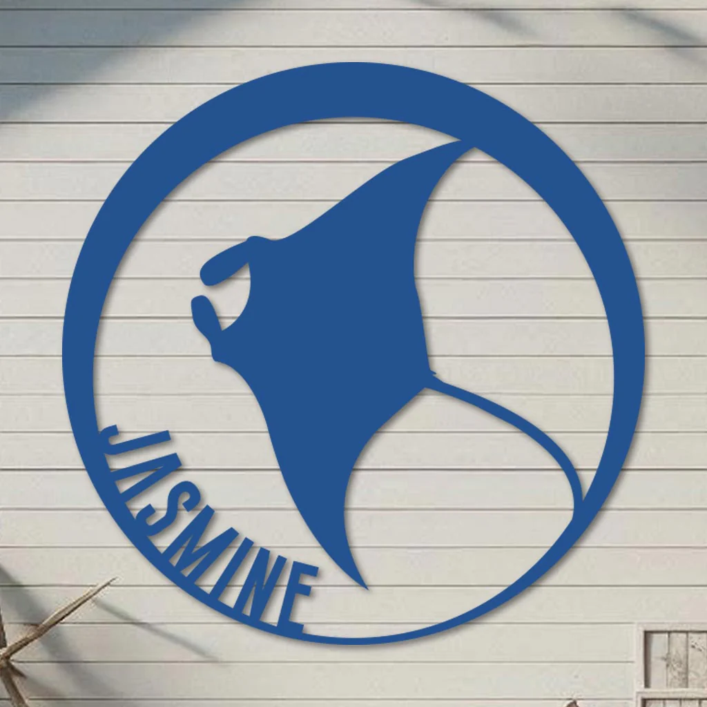 Manta Ray Name Sign - Image 8