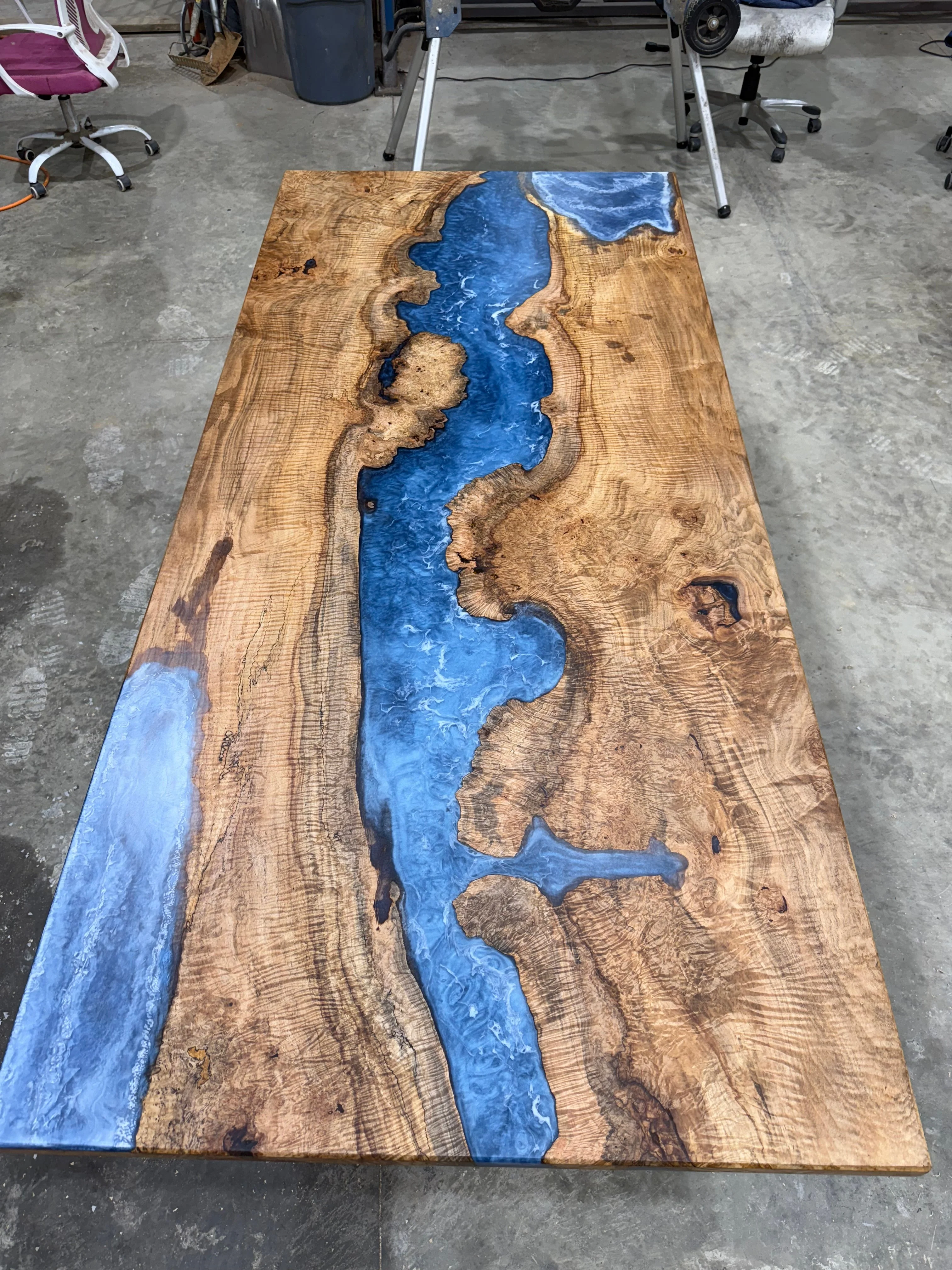 Maple Burl River Table - Image 2