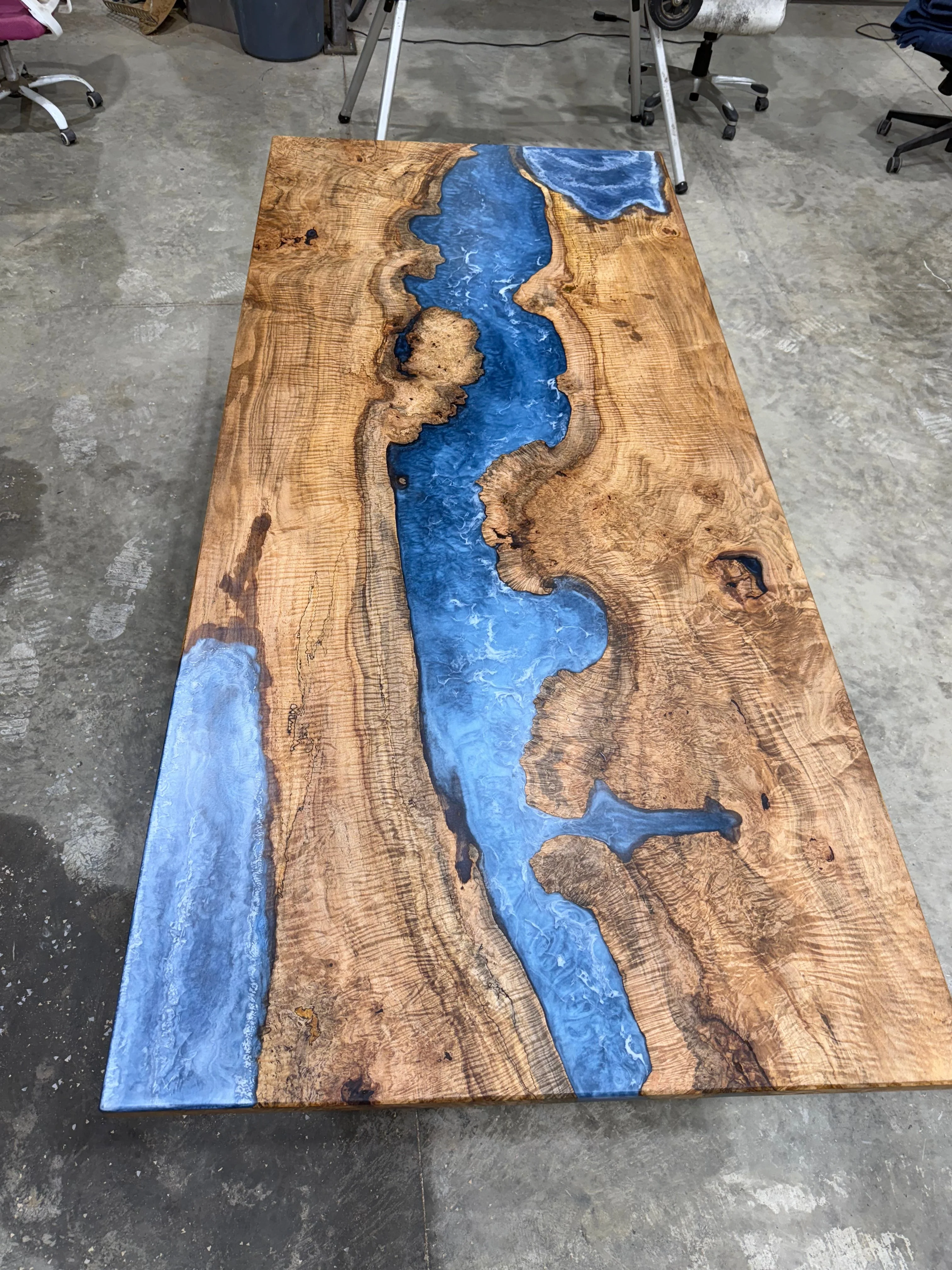 Maple Burl River Table - Image 3