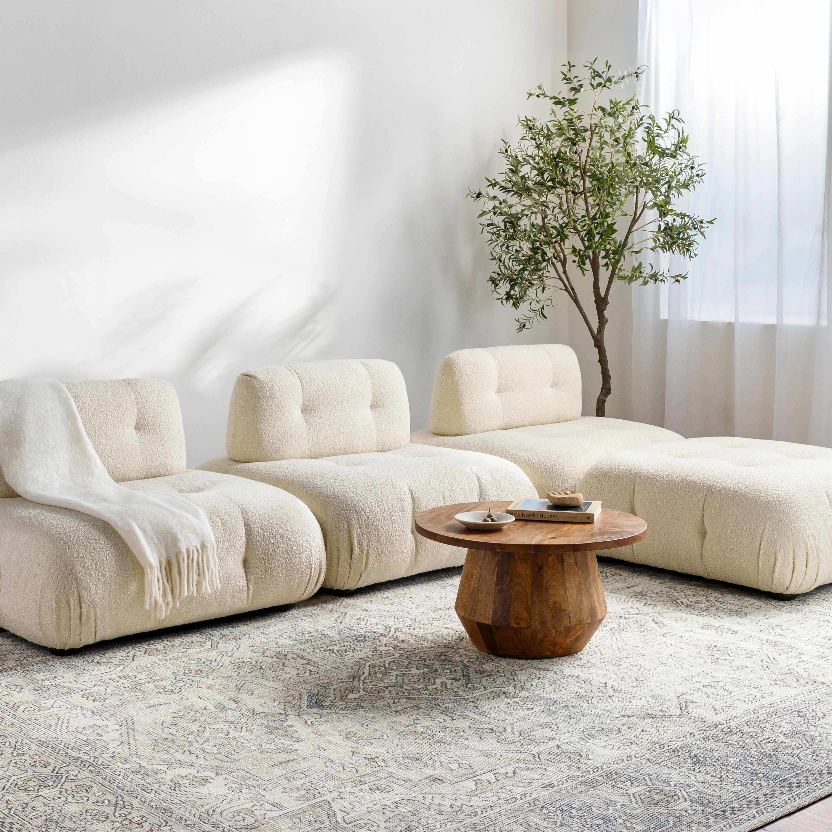 Margot Medallion Light Gray - Livabliss x Becki Owens - Image 2