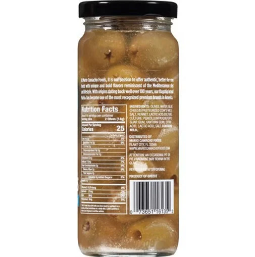 Mario Blue Cheese Stuffed Olives | Pack of 2 | 7 oz | Brenmar - Image 3