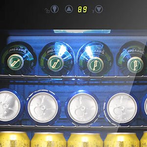 Matte Beverage Refrigerator and Cooler W58128H - Image 11