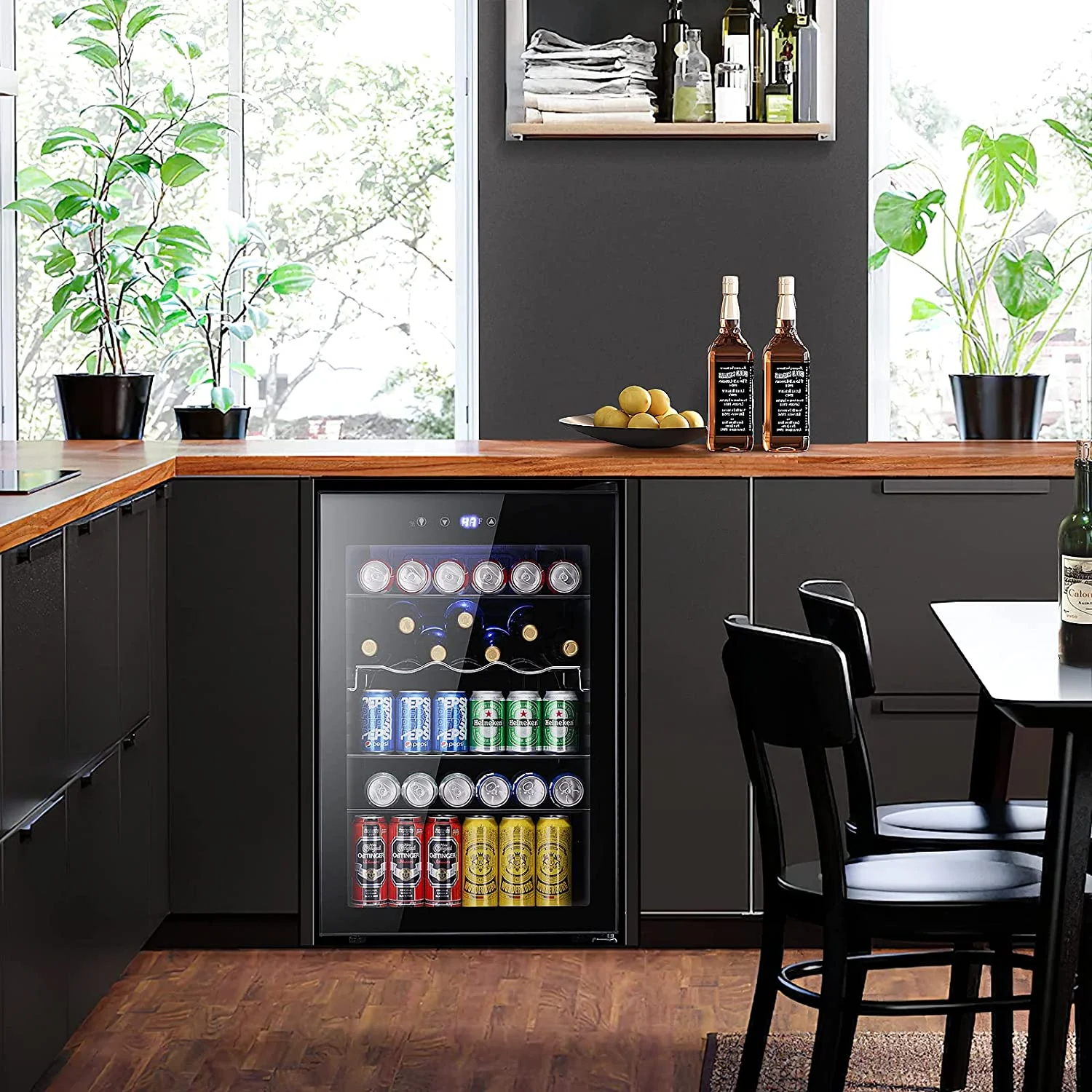 Matte Beverage Refrigerator and Cooler W58128H - Image 7