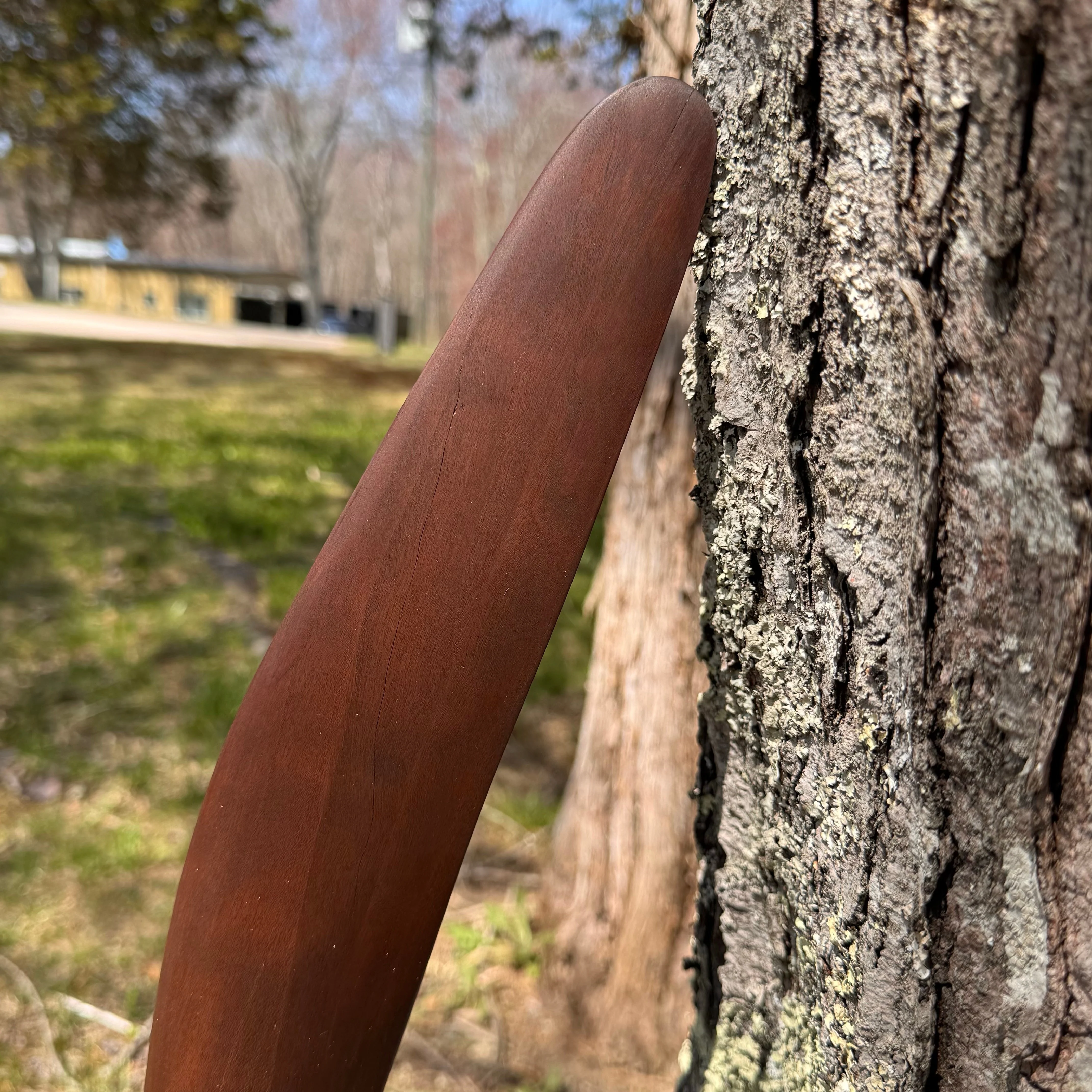 McCook Field 1920's Prototype Wooden Airplane Propeller w/ Spinner - Image 13