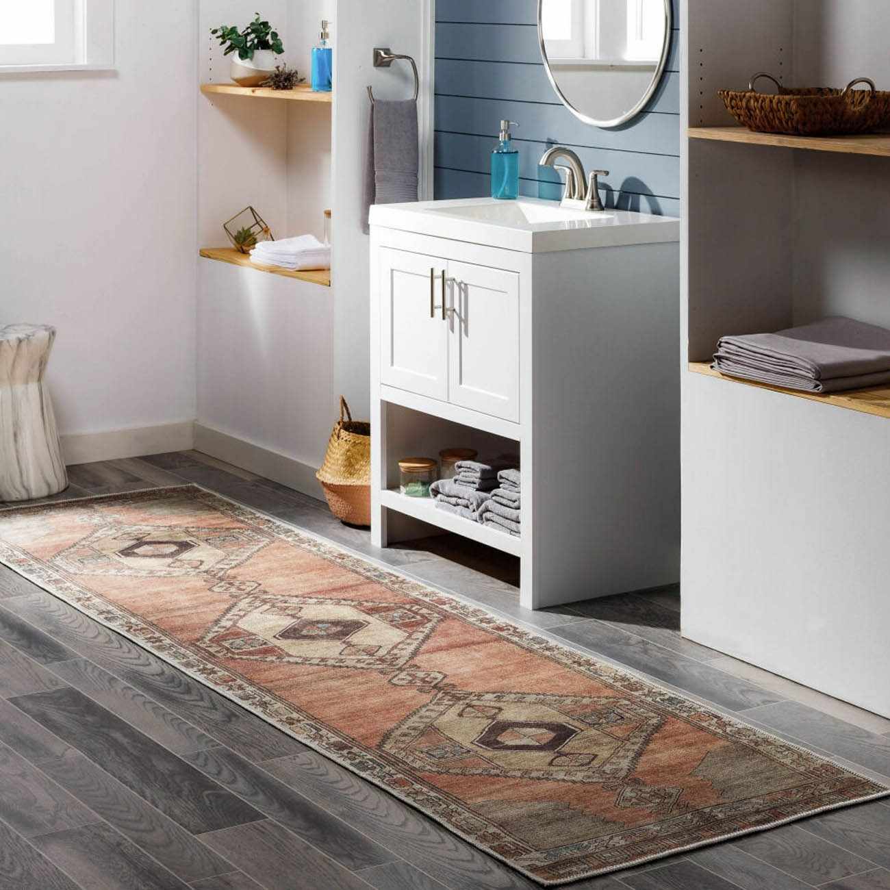 Medinah Washable Runner Rug - Image 12