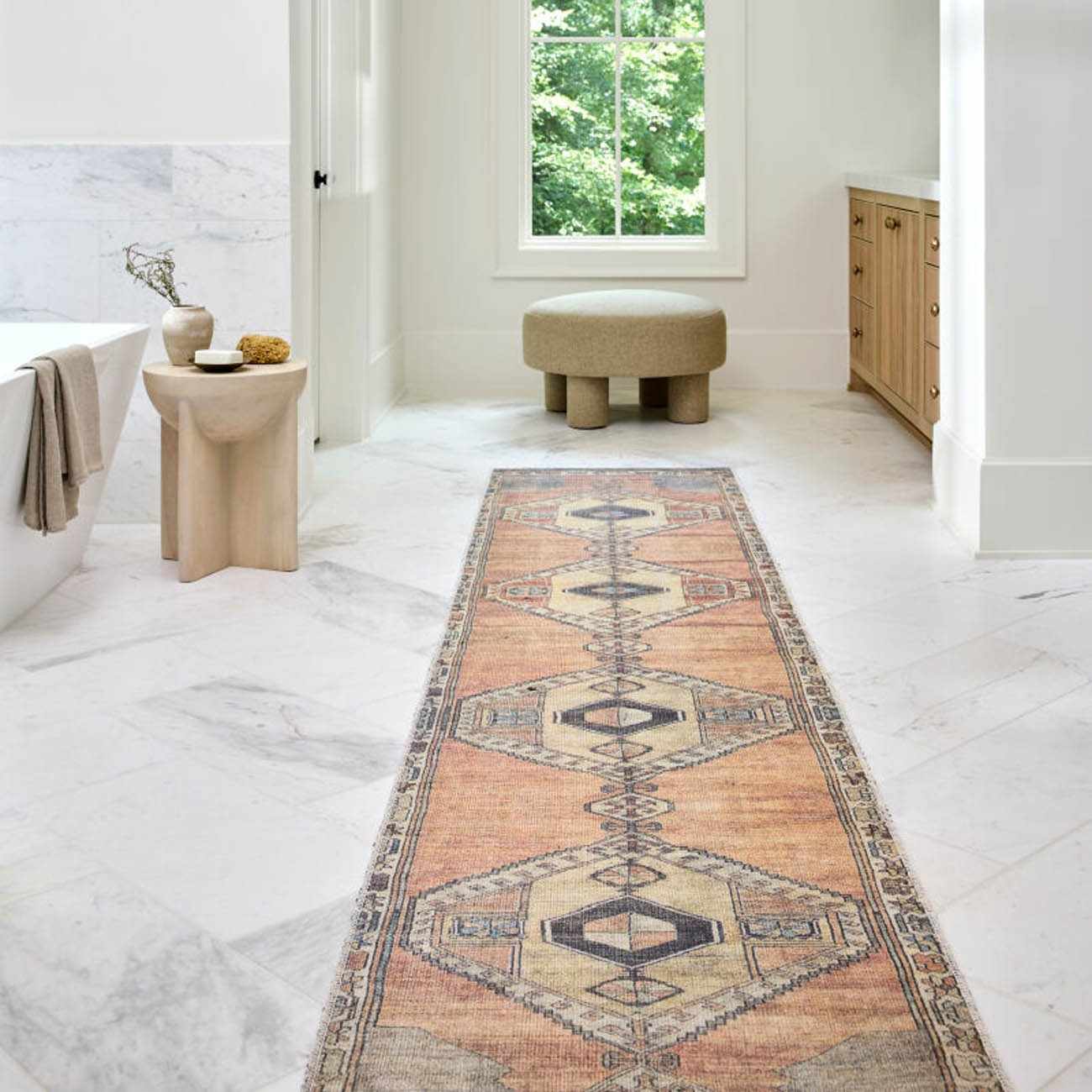 Medinah Washable Runner Rug - Image 3