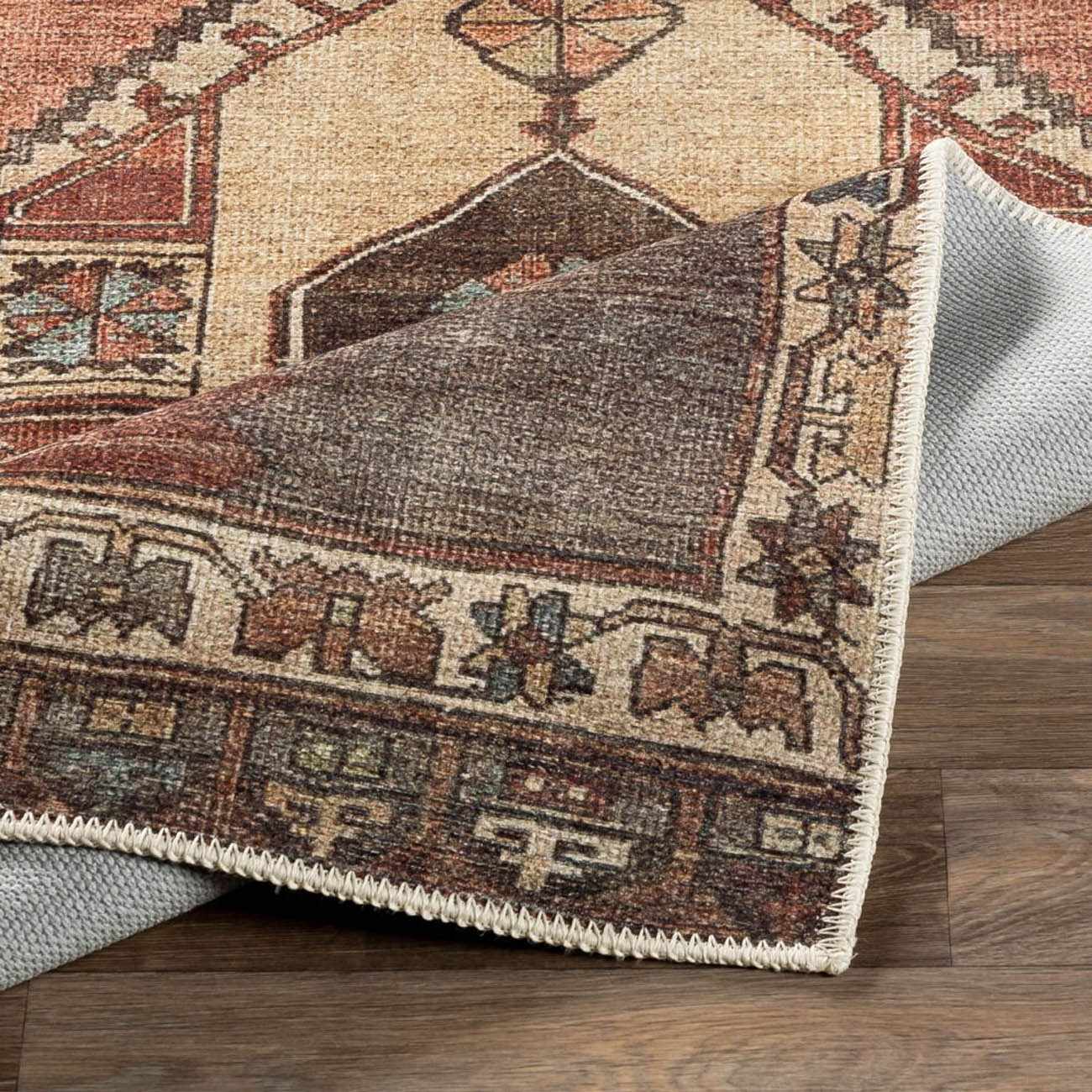 Medinah Washable Runner Rug - Image 5