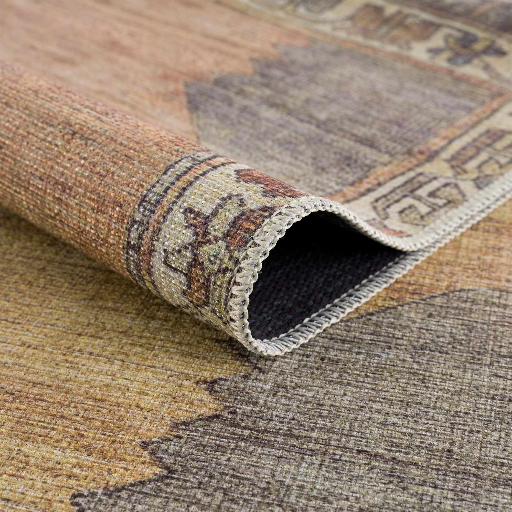 Medinah Washable Runner Rug - Image 6