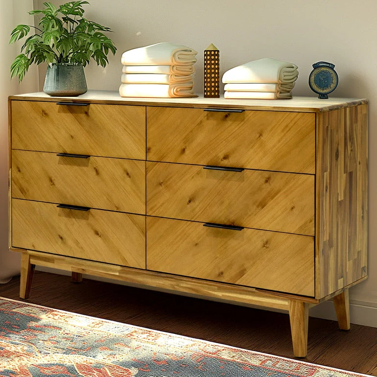 Megsu Veyron 6 Drawers Dresser - Image 11
