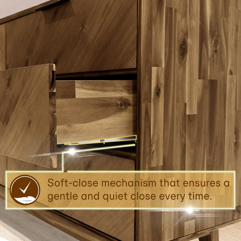 Megsu Veyron 6 Drawers Dresser - Image 6