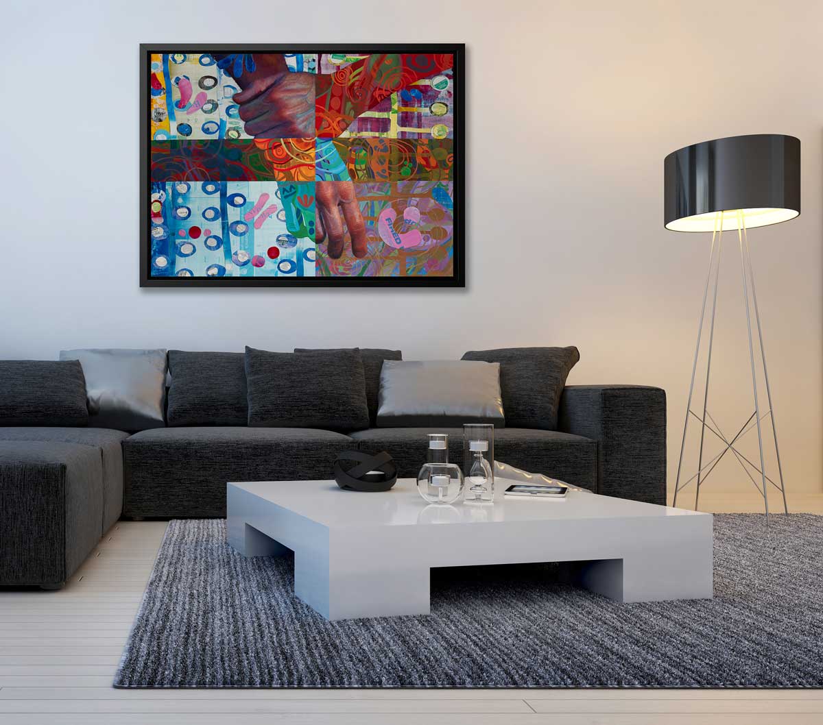 Melody for Two - Open Edition Canvas Print - Image 2