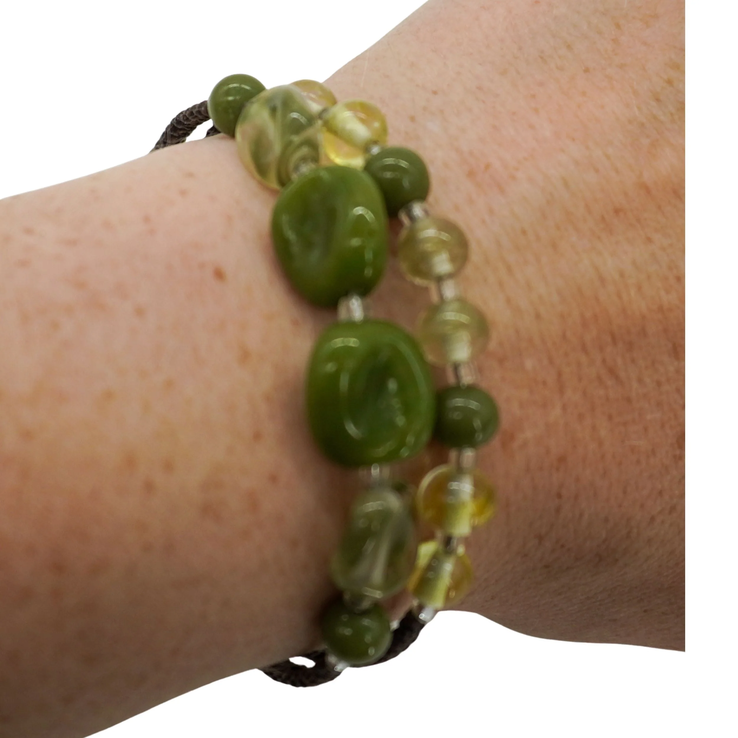 Memory Wire Bracelet Set | 2 Pack | One Size Fits All | Knots Bout U2 - Image 3