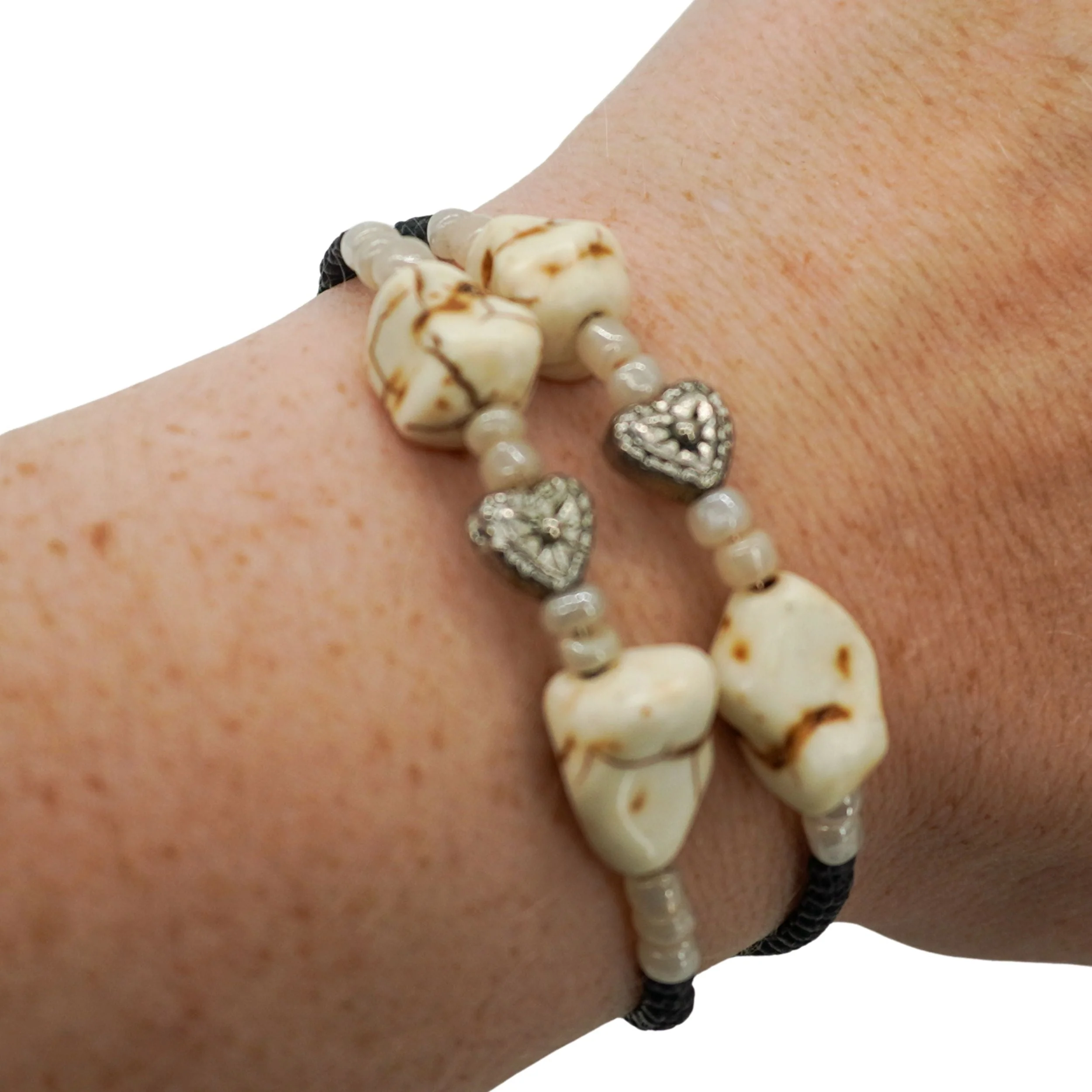 Memory Wire Bracelet Set | 2 Pack | One Size Fits All | Knots Bout U2 - Image 8