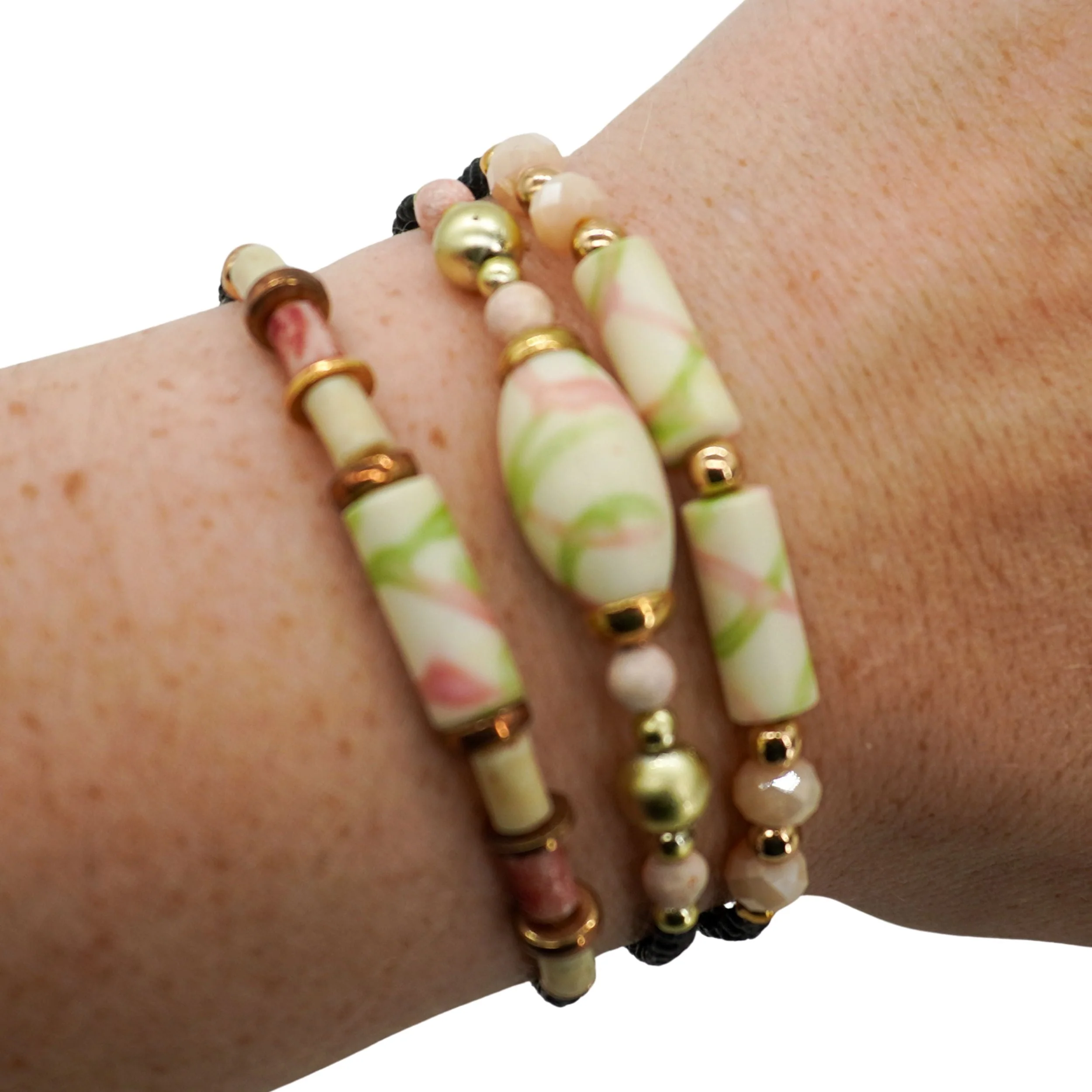 Memory Wire Bracelet Set | 3 Pack | One Size Fits All | Knots Bout U2 - Image 2