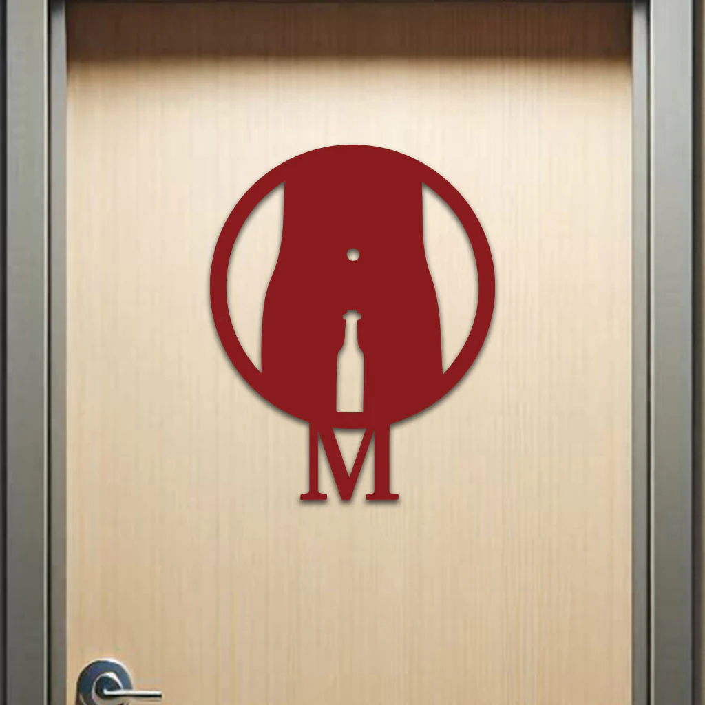 Men's Restroom Sign - Image 10