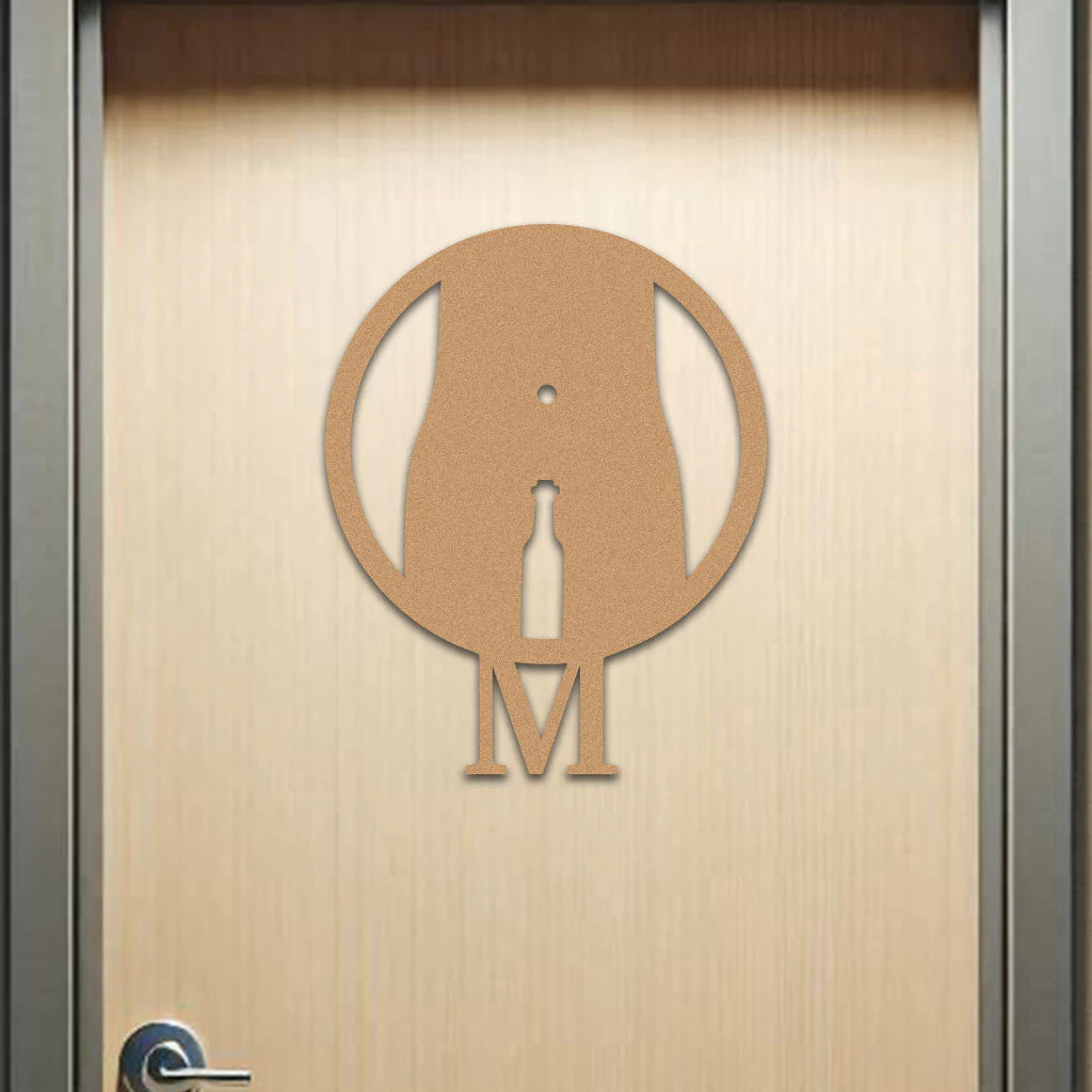 Men's Restroom Sign - Image 4