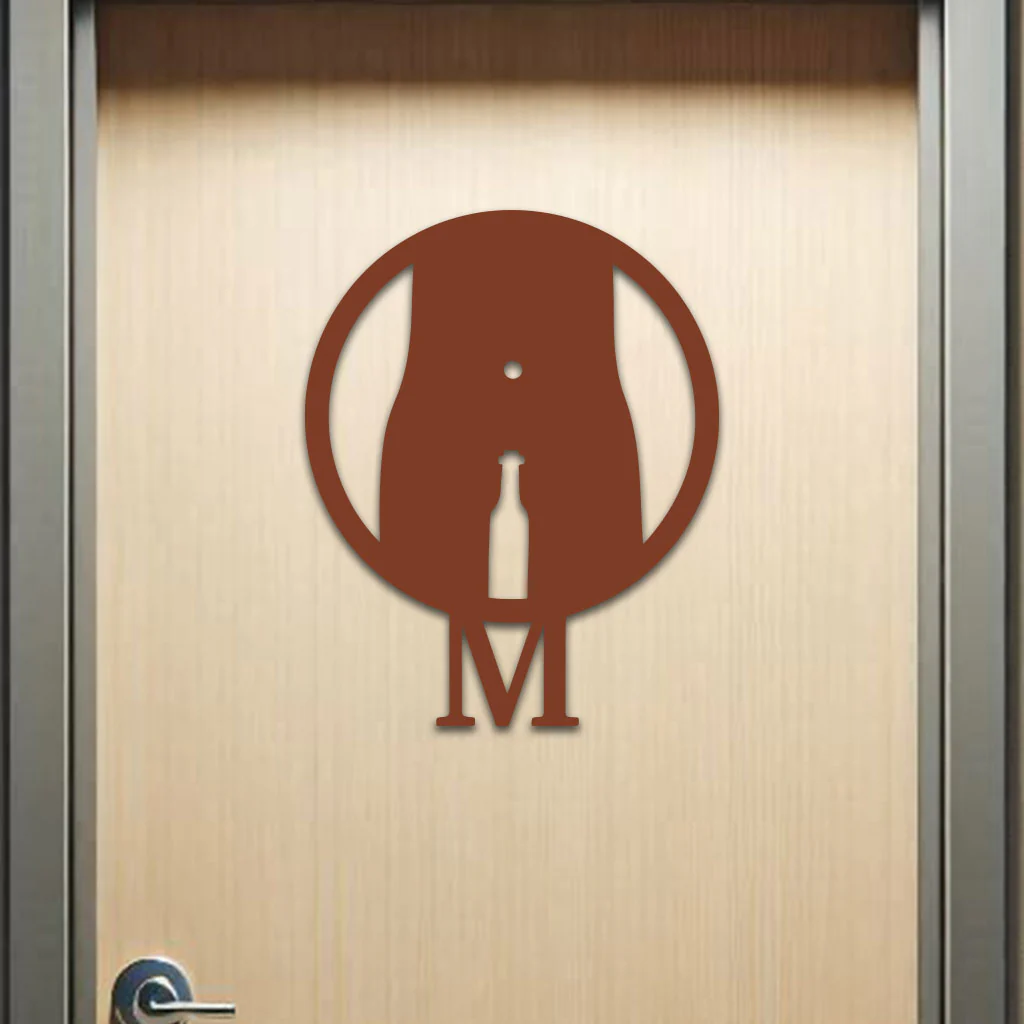 Men's Restroom Sign - Image 5