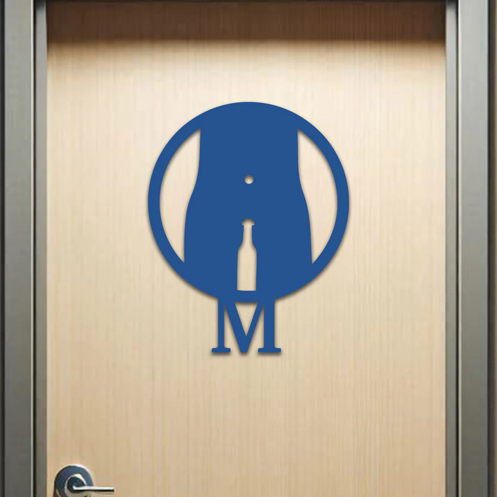 Men's Restroom Sign - Image 9