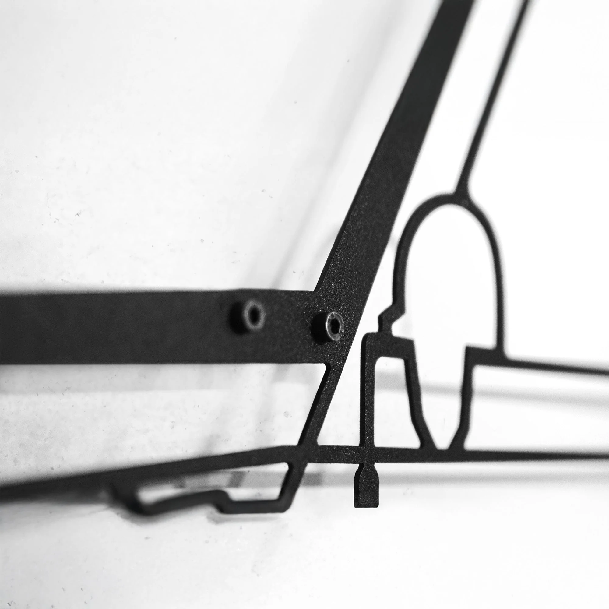 Mercedes G63 AMG Wall Art – Luxury 4x4 Steel Silhouette with Spinning Wheels-KAFMEKA034 - Image 2