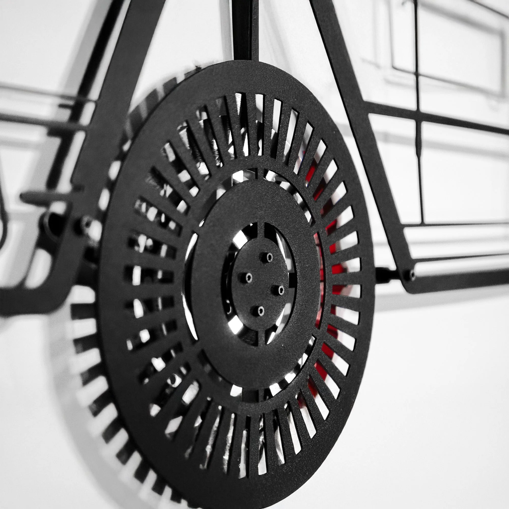 Mercedes G63 AMG Wall Art – Luxury 4x4 Steel Silhouette with Spinning Wheels-KAFMEKA034 - Image 3