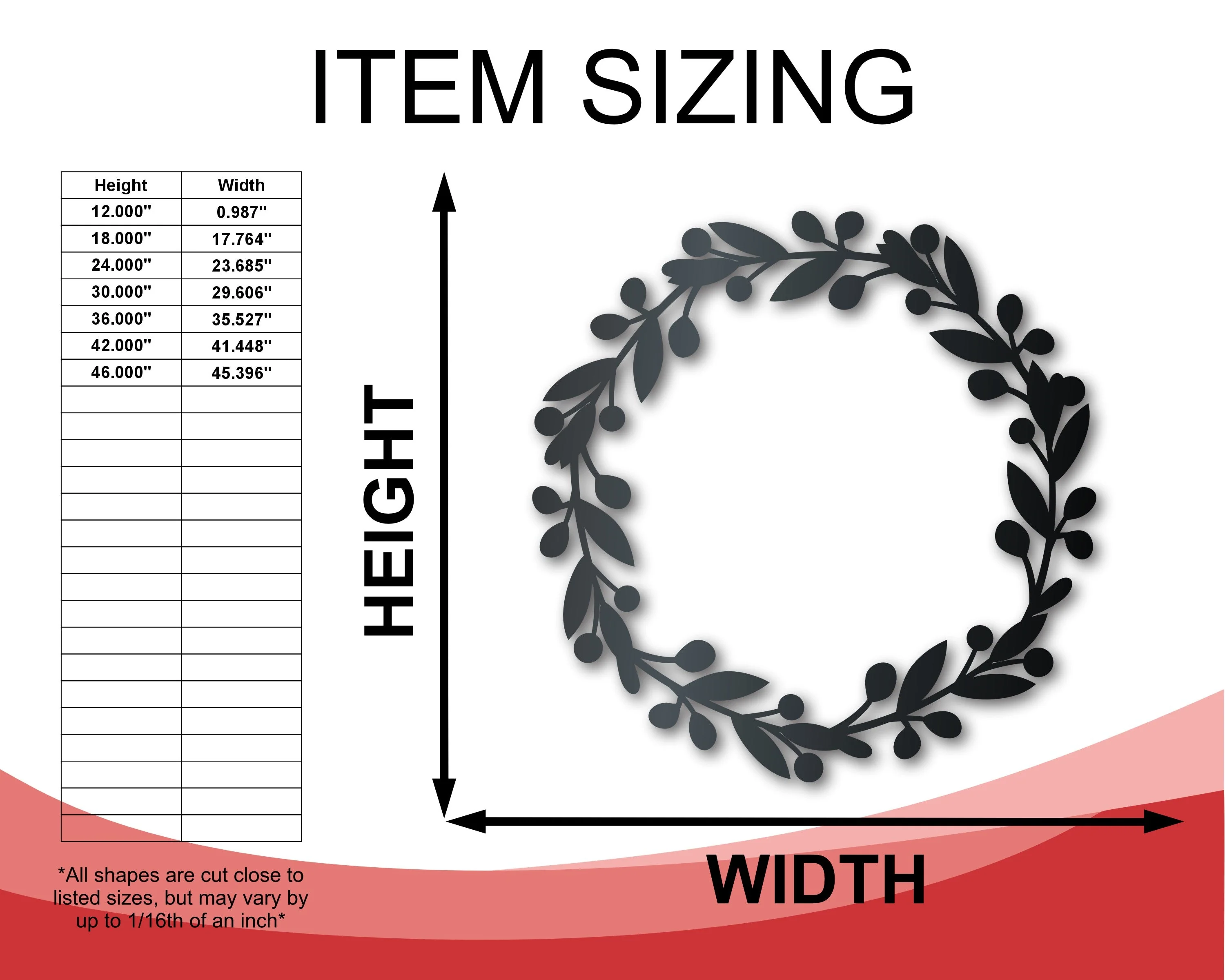 Metal Berry Wreath Wall Art | Holiday | Indoor Outdoor | Up to 36" | Over 20 Color Options - Image 2