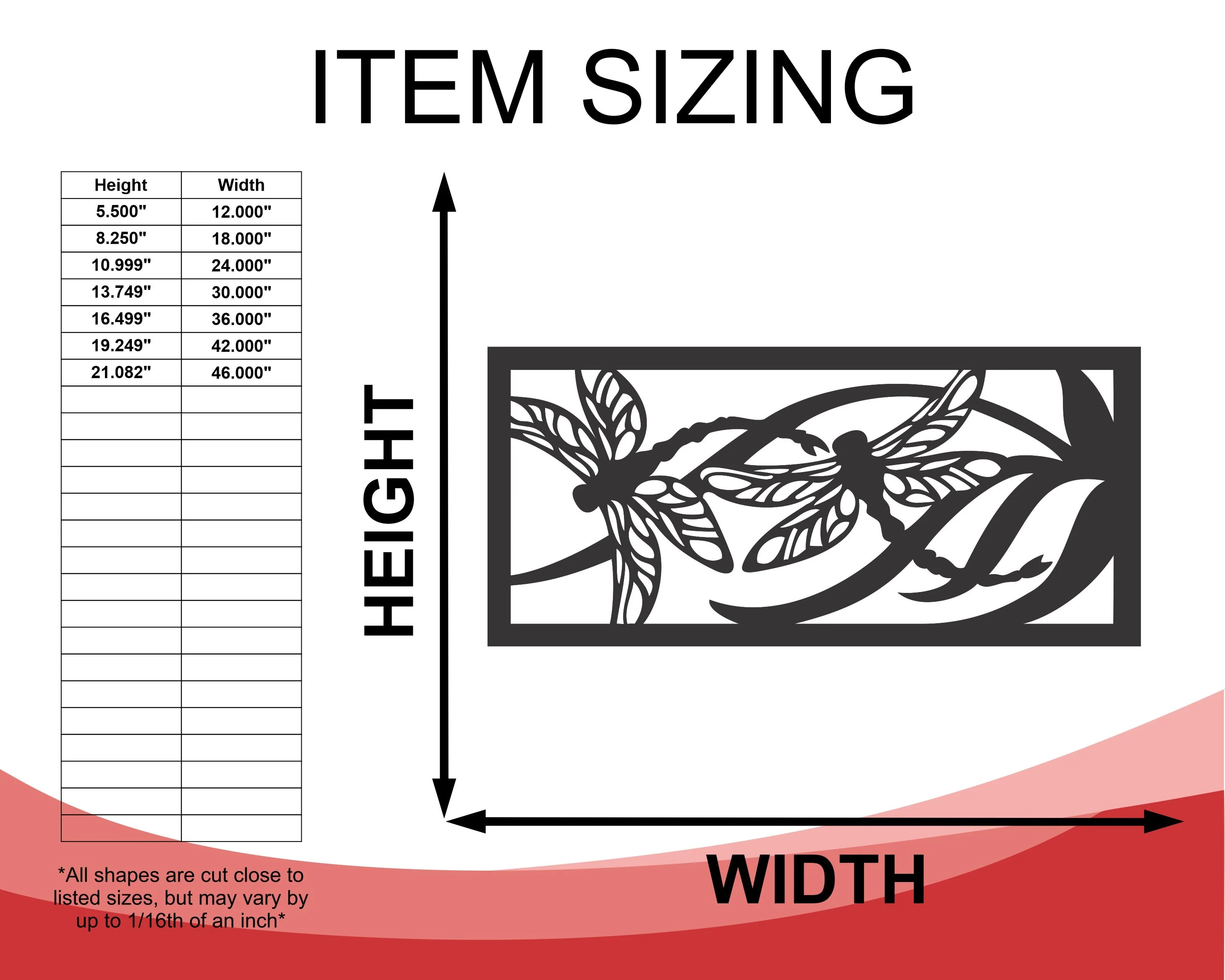Metal Dragonfly Wall Art | Dragonfly Metal Landscape | 15 Color Options - Image 3