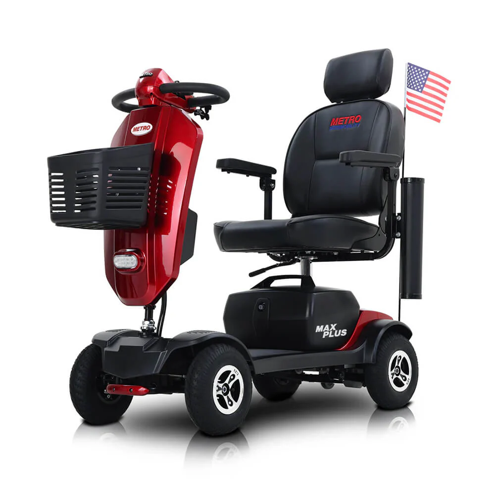 Metro Mobility Max Plus 24V/20AH Heavy Duty Electric Drive Mobility Scooter, 300LBS (SAK93164) - Image 14