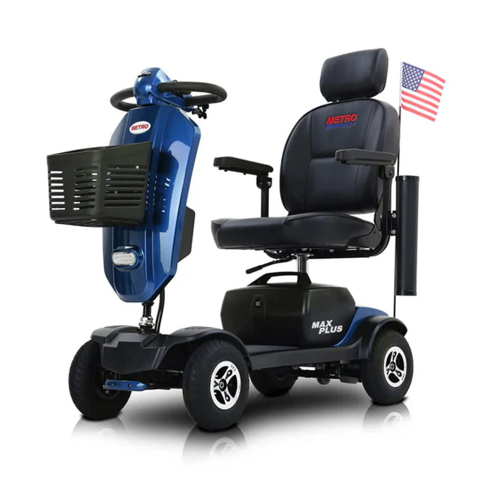 Metro Mobility Max Plus 24V/20AH Heavy Duty Electric Drive Mobility Scooter, 300LBS (SAK93164) - Image 15