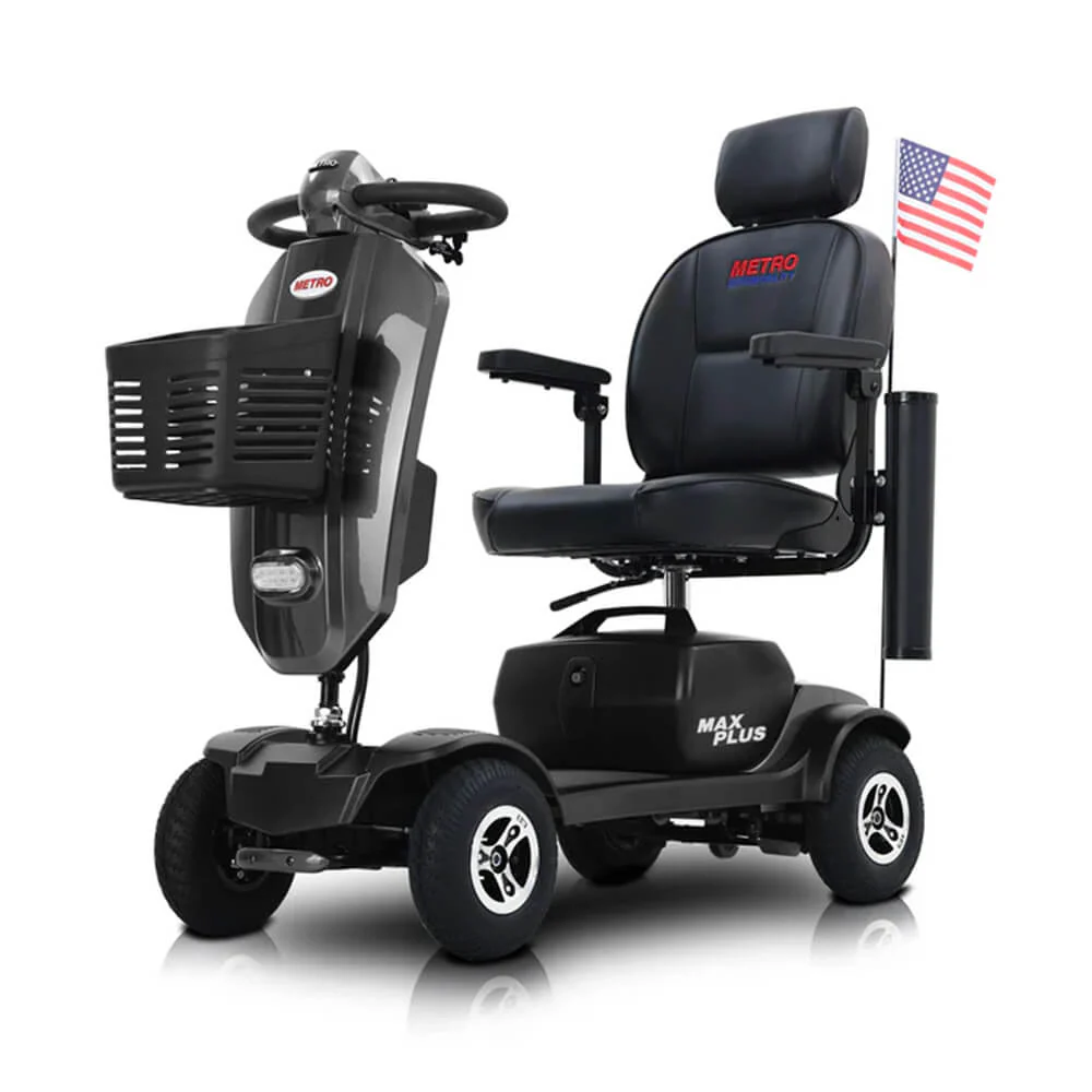 Metro Mobility Max Plus 24V/20AH Heavy Duty Electric Drive Mobility Scooter, 300LBS (SAK93164) - Image 16